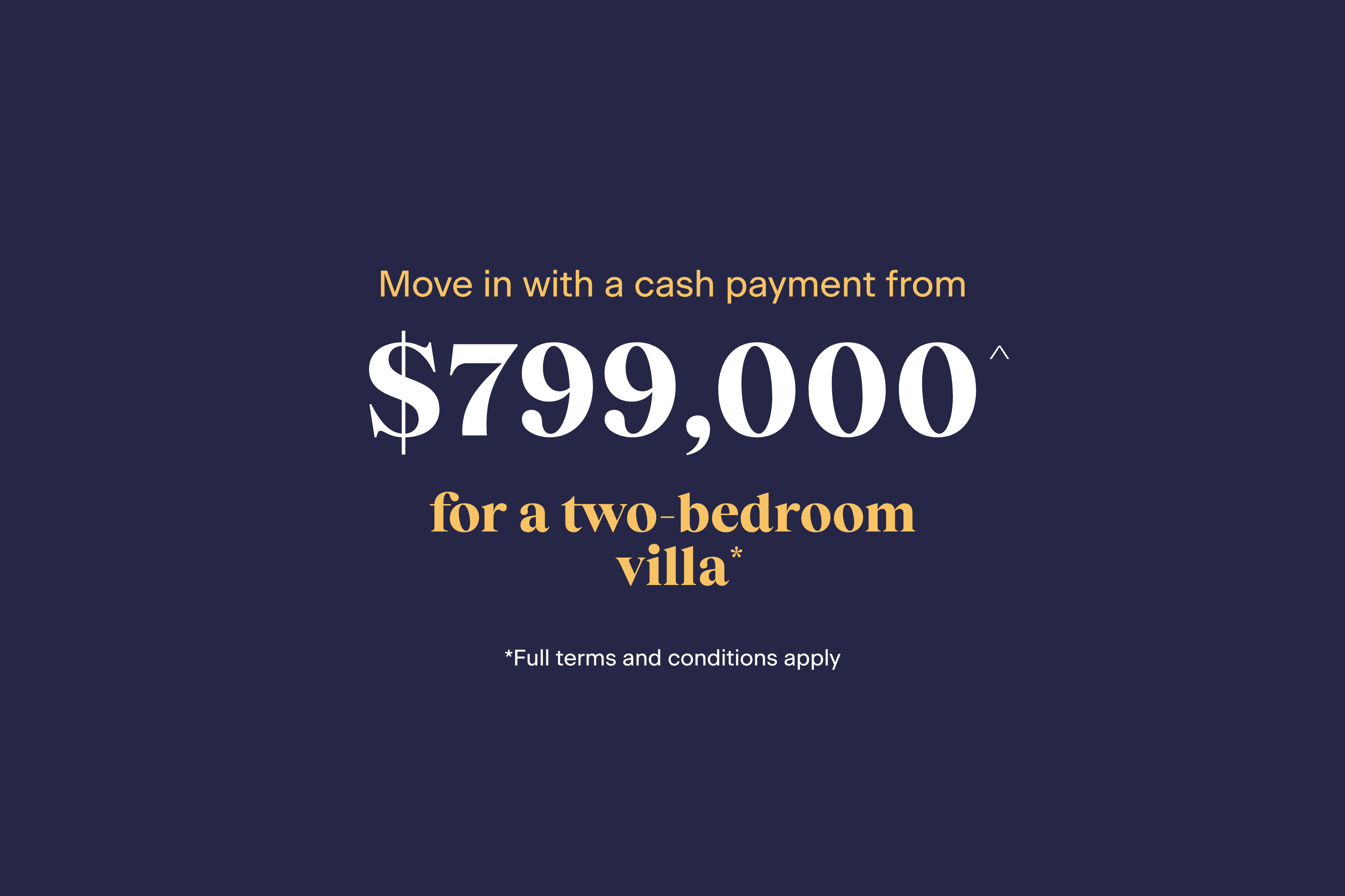 Pricing listing promo