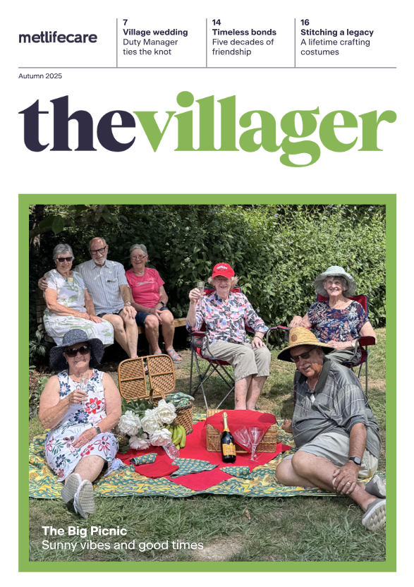Front Cover of The Villager Autumn 2025