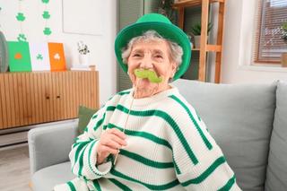 Resident with St Patrick's Day Celebration