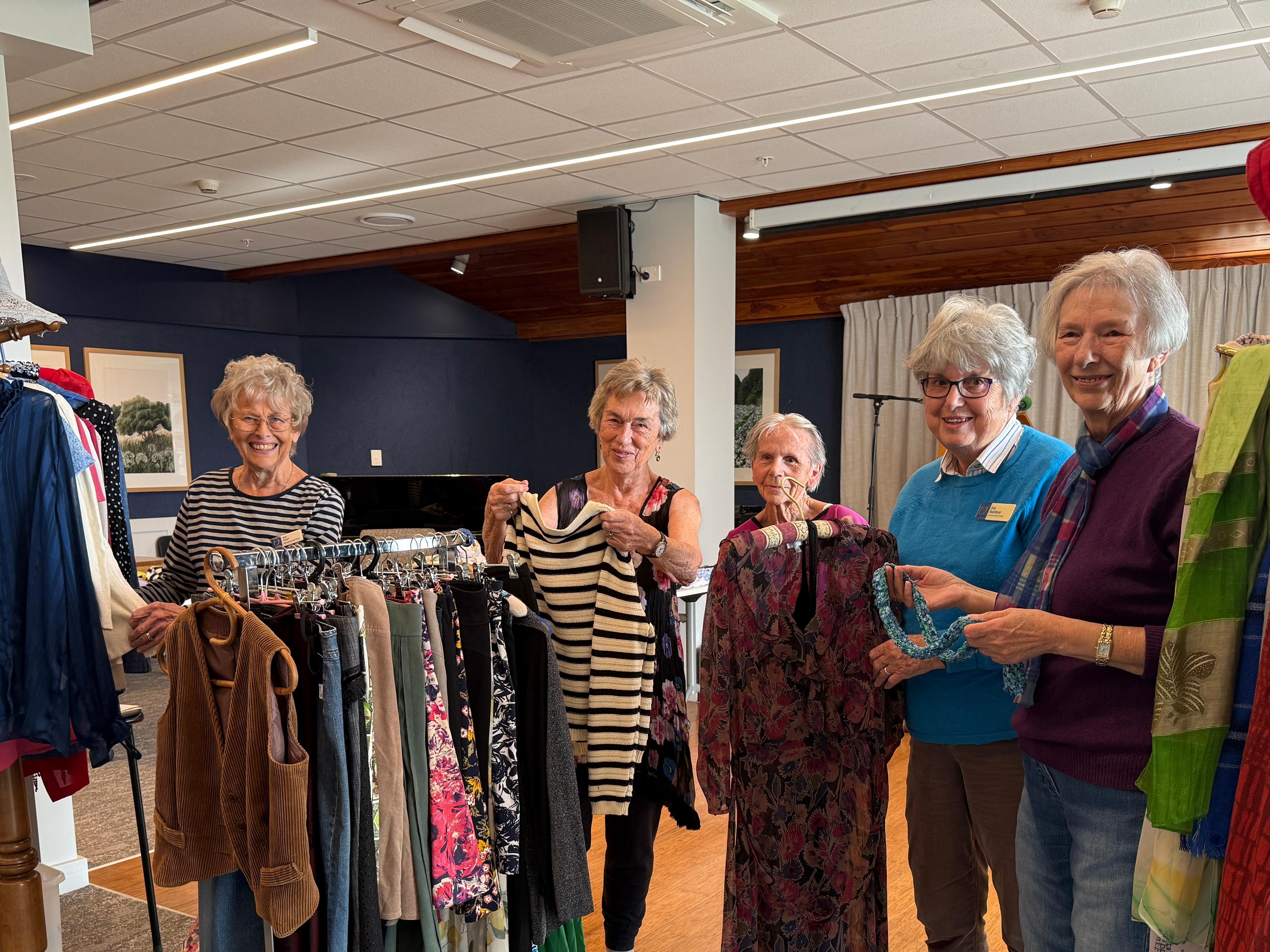 Greenwood Park resident in their recycled boutique pop-up shop