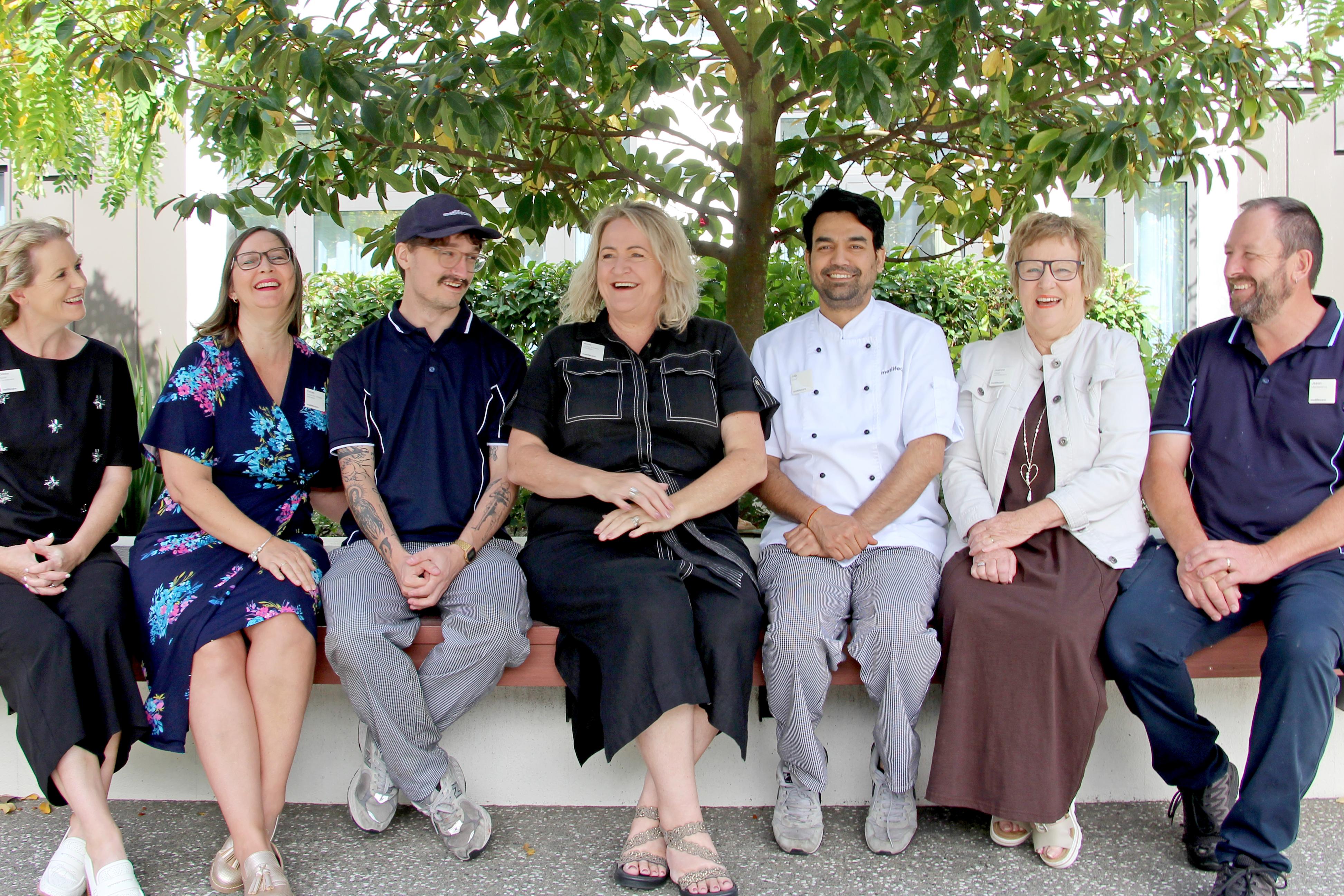 The team at Merivale Village