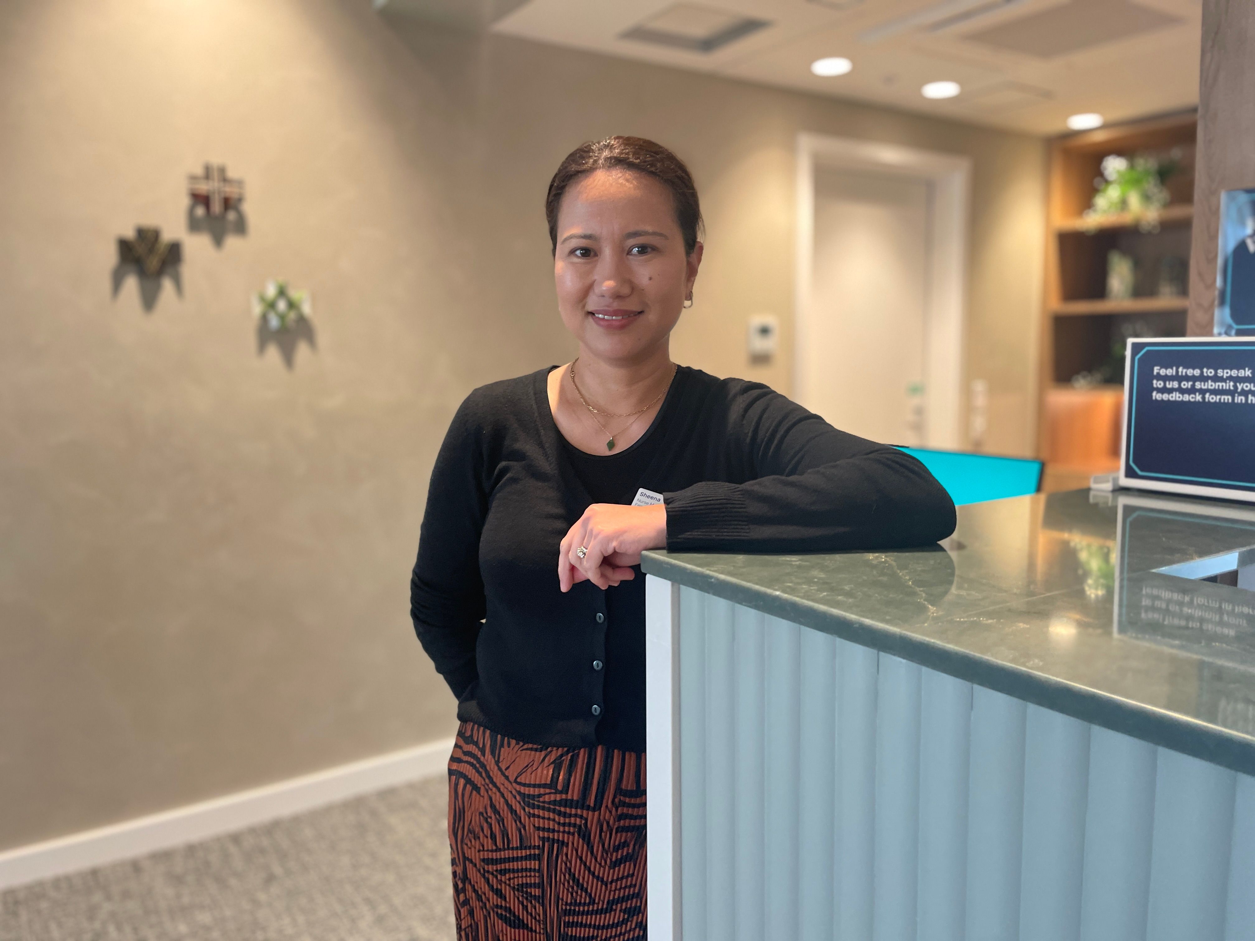 Sheena Benitez, Nurse Manager at Fairway Gardens Care Home