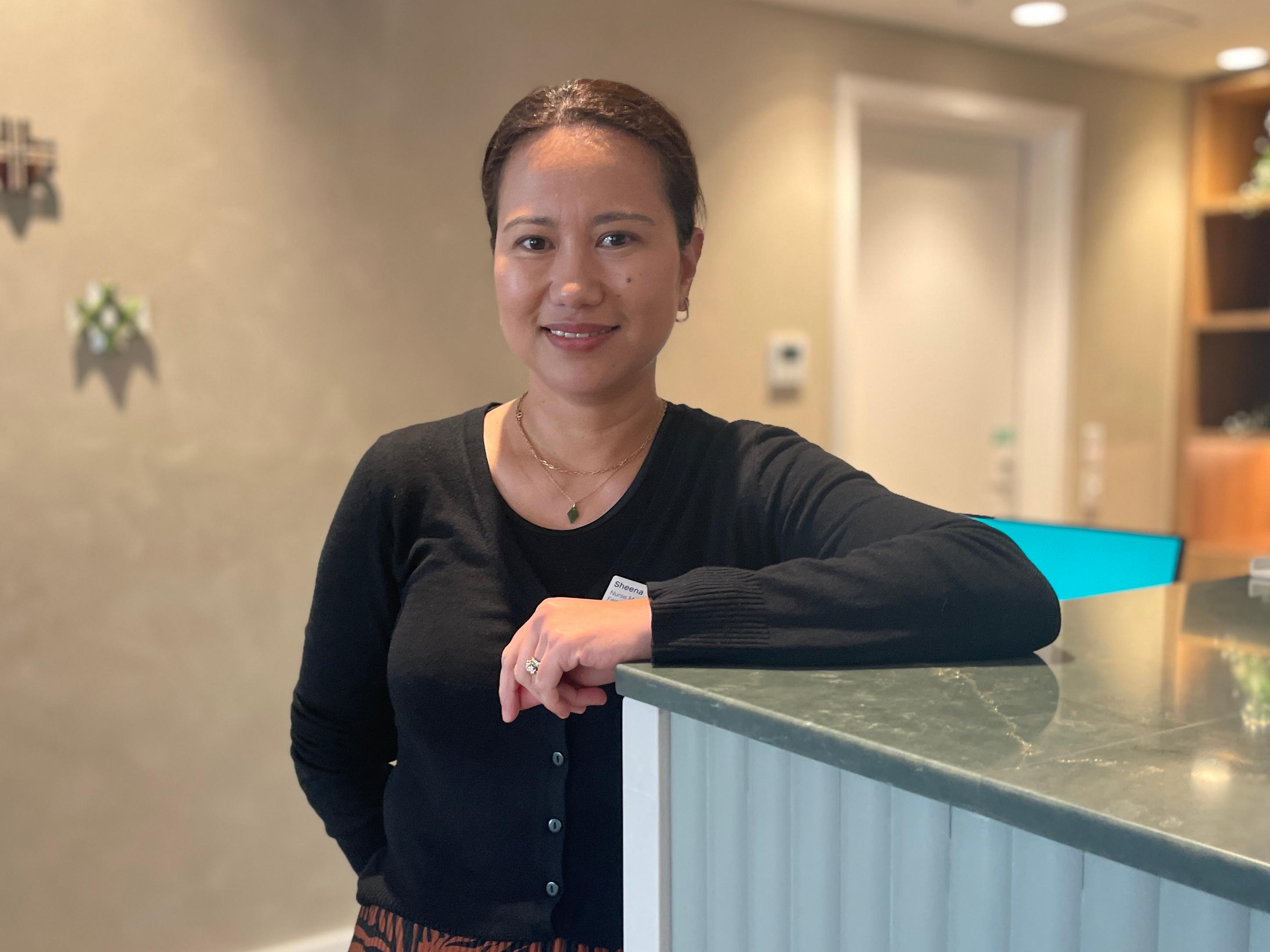 Sheena Benitez, Nurse Manager at Fairway Gardens Care Home