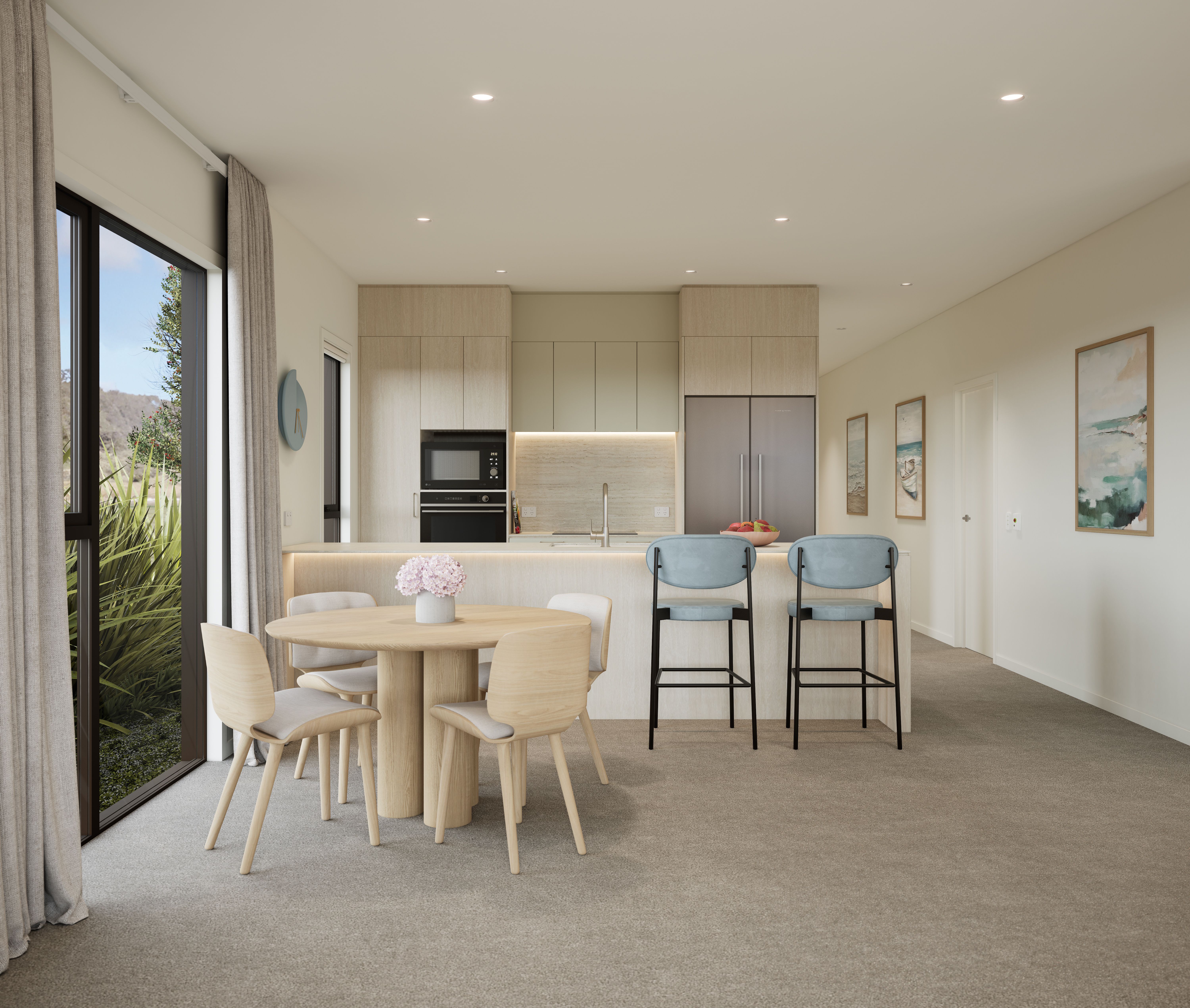 Two-Bedroom Villa Kitchen