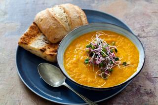 Soup and bread