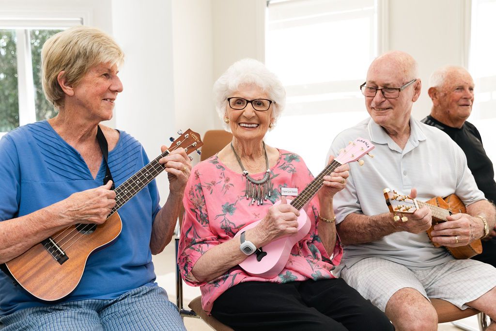 Ukulele group 