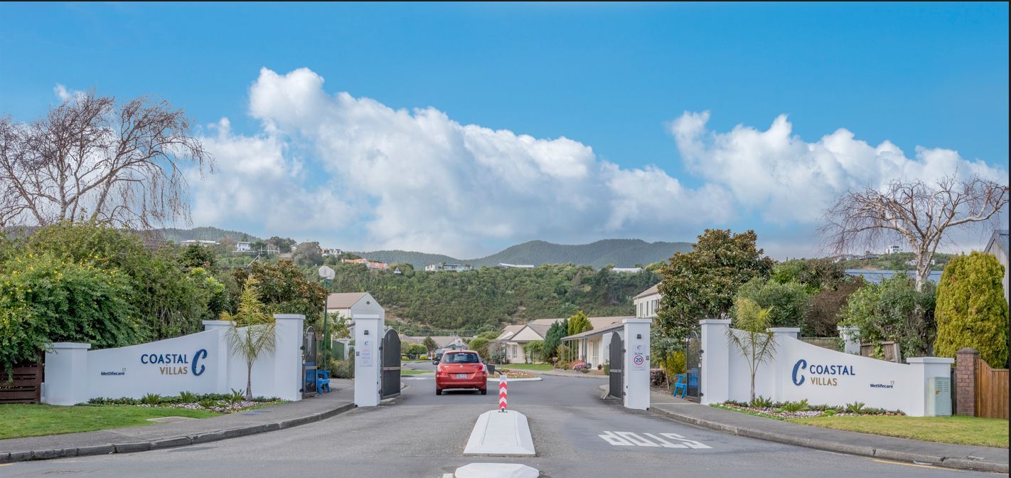 Front entrance of Coastal Villas