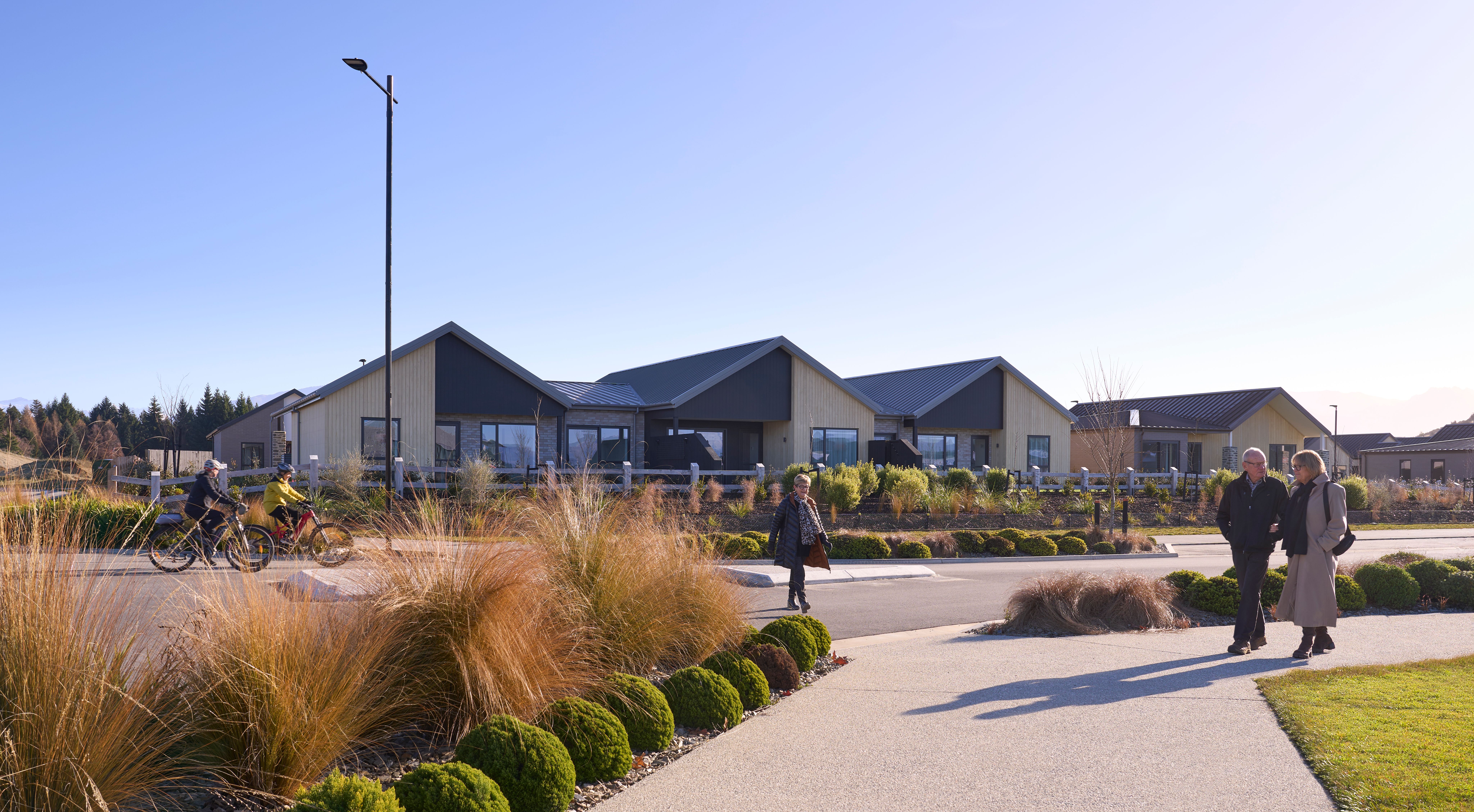 Recent unveiling of Wanaka Peaks Metlifecare Retirement Village