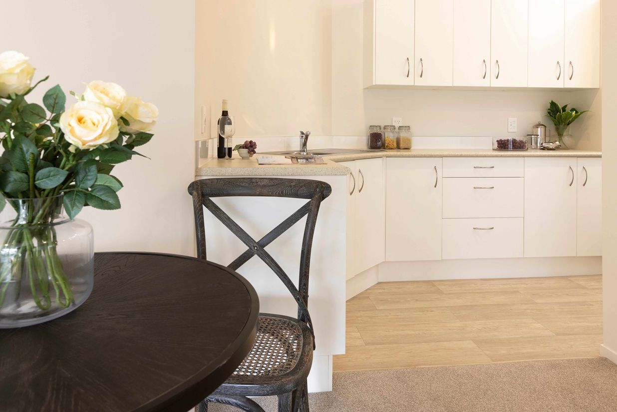 Powley service apartment kitchenette