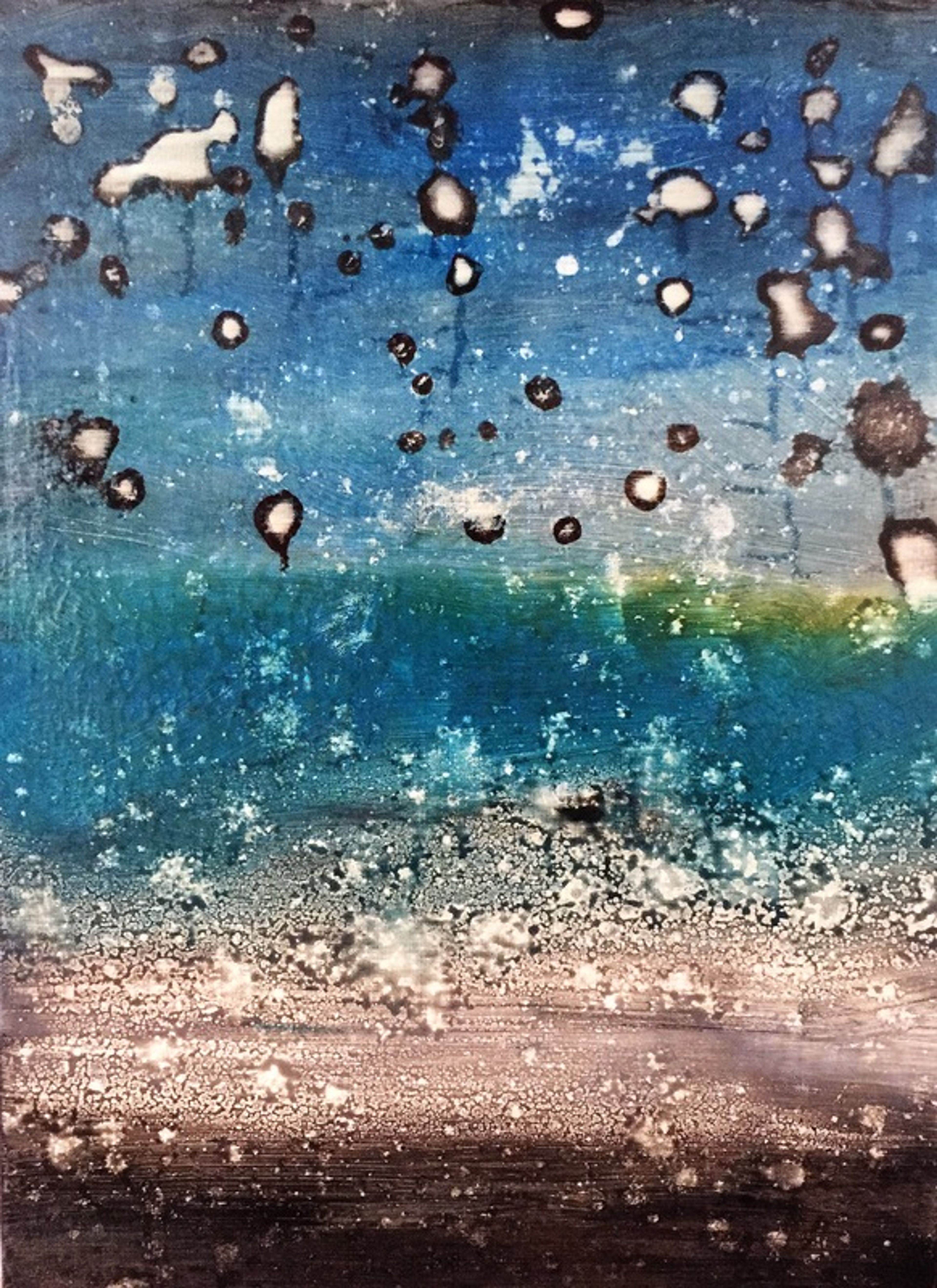 Sea Bubbles, Acrylic on canvas