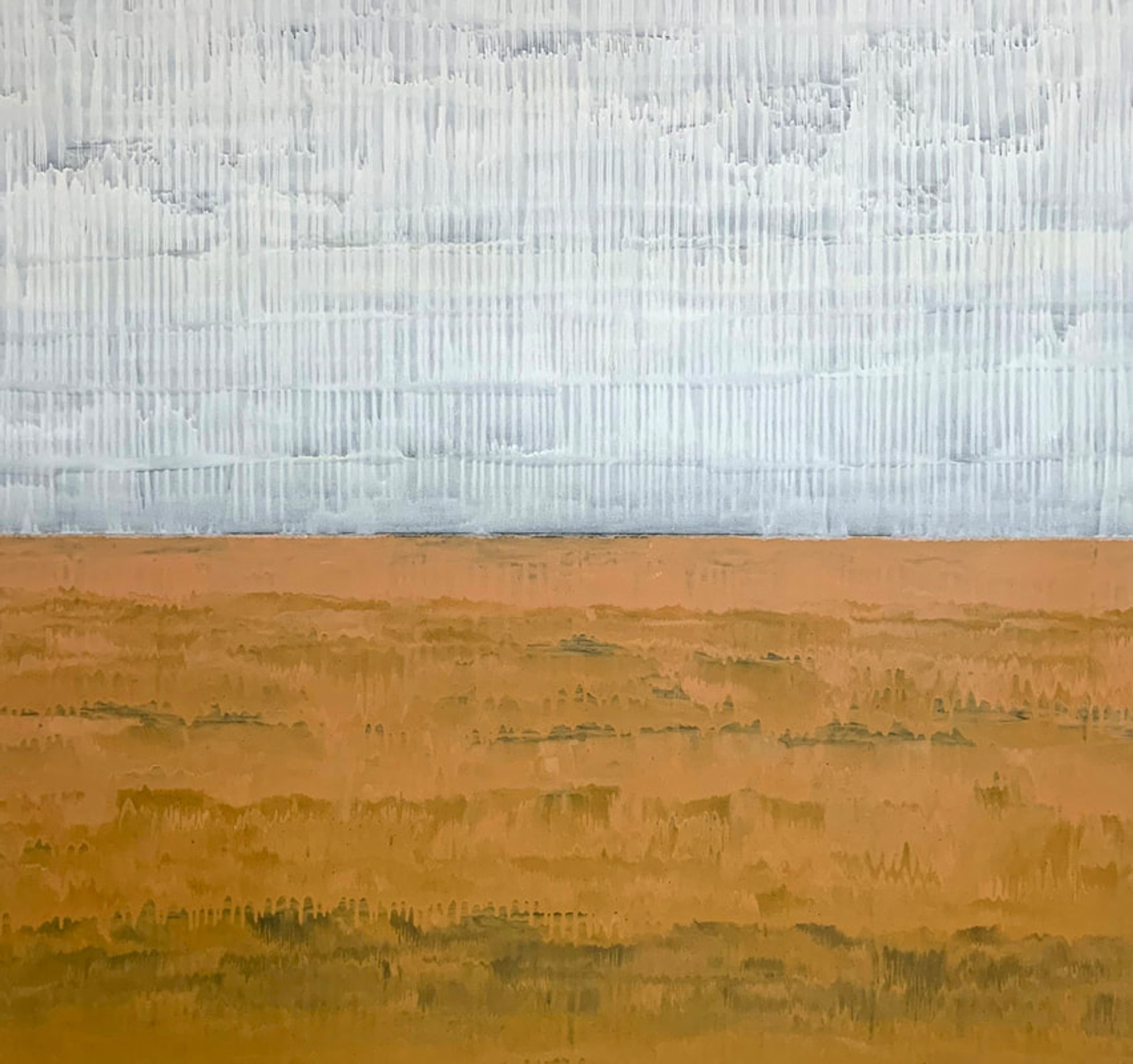 Amber Field, Acrylic on canvas