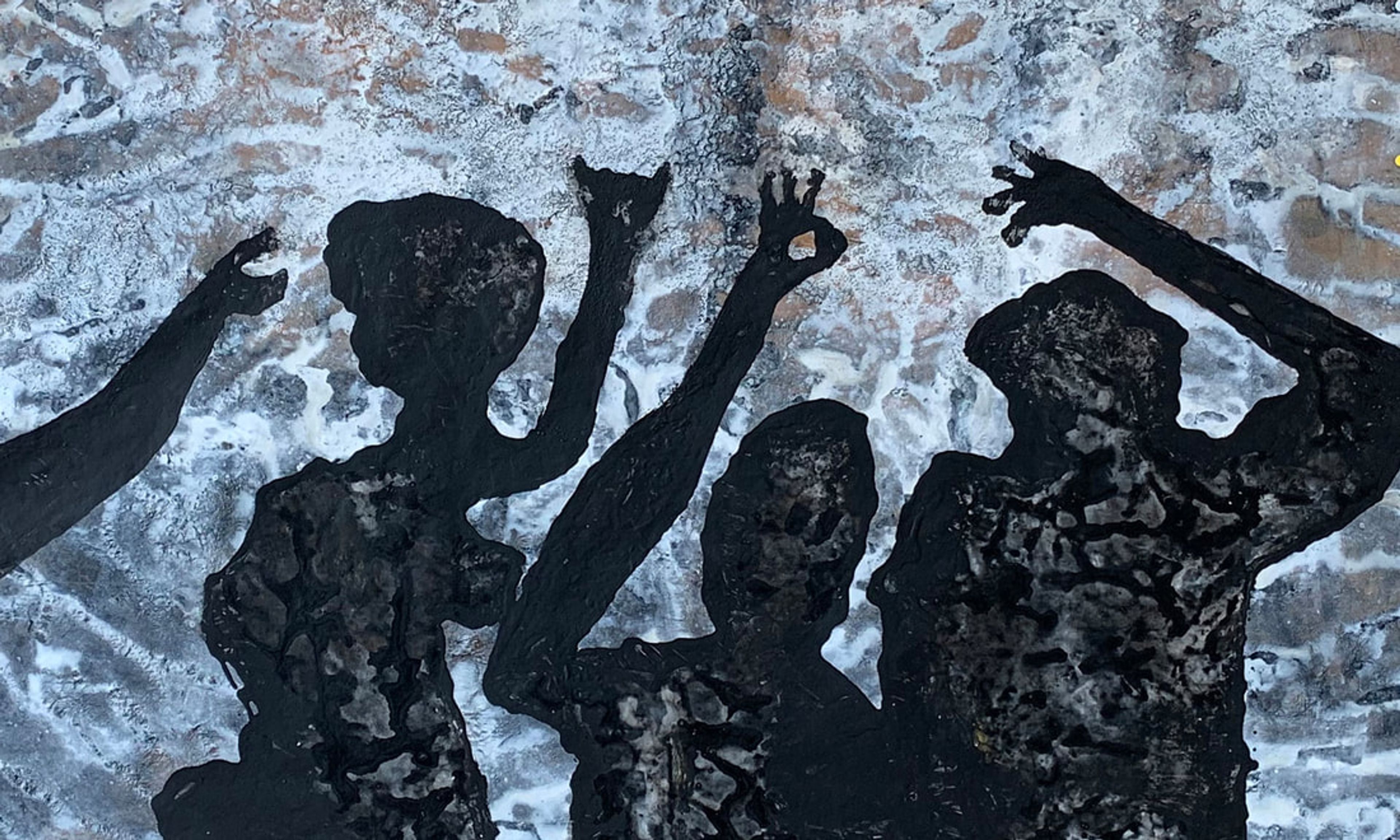 Shadow People, Acrylic on canvas