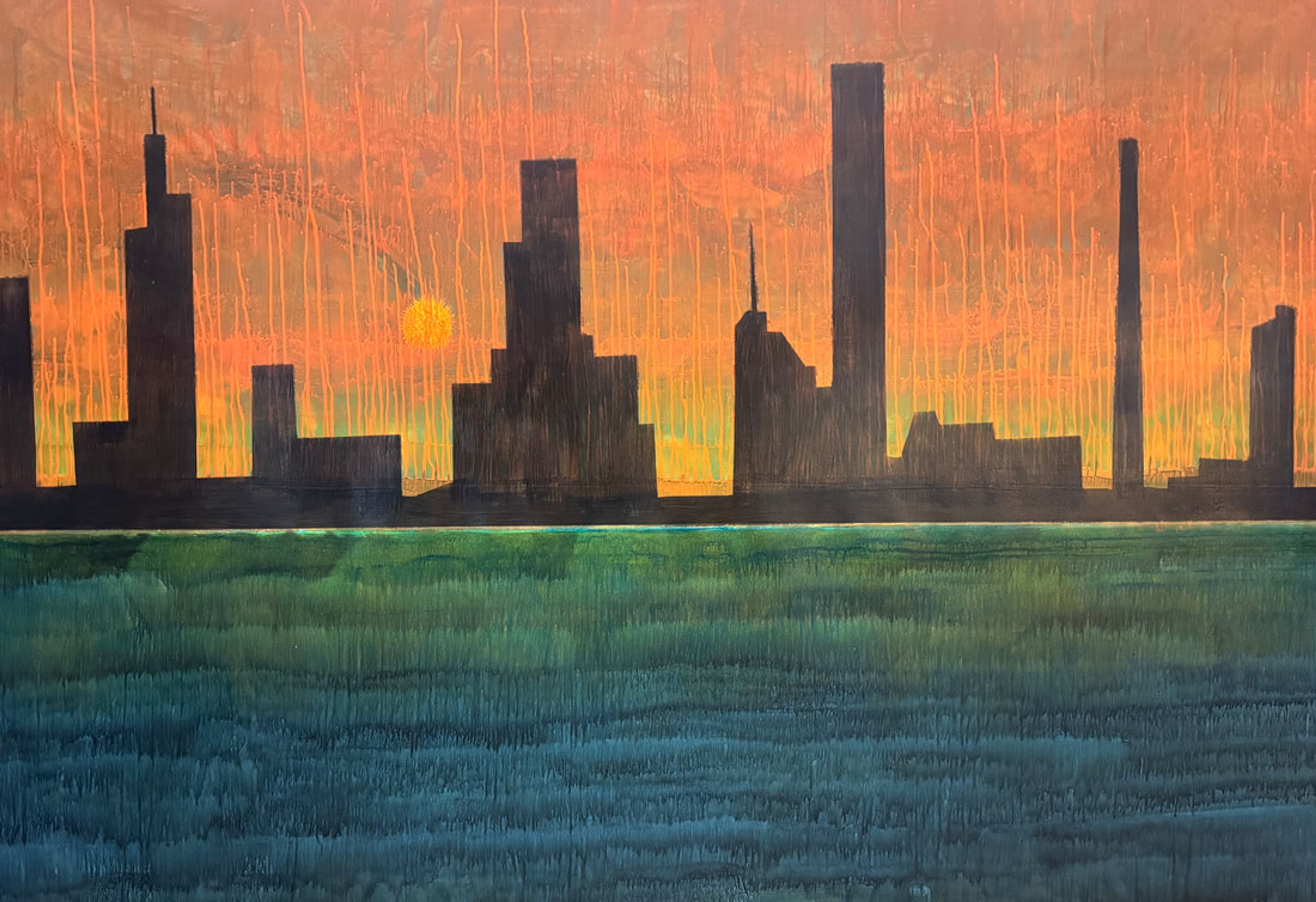 Perihelion, Acrylic on canvas