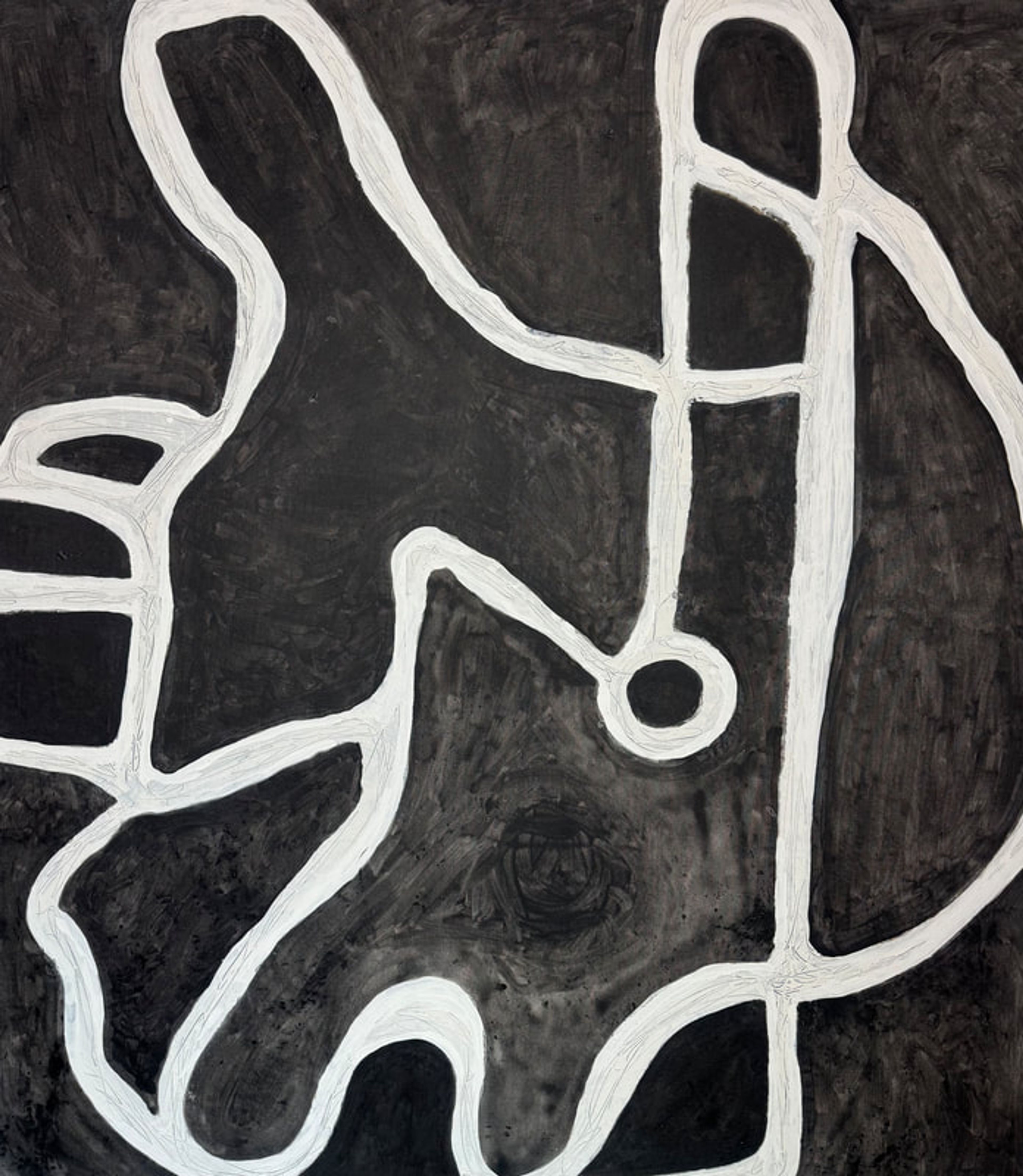 Amphisbaena 2, Acrylic on canvas