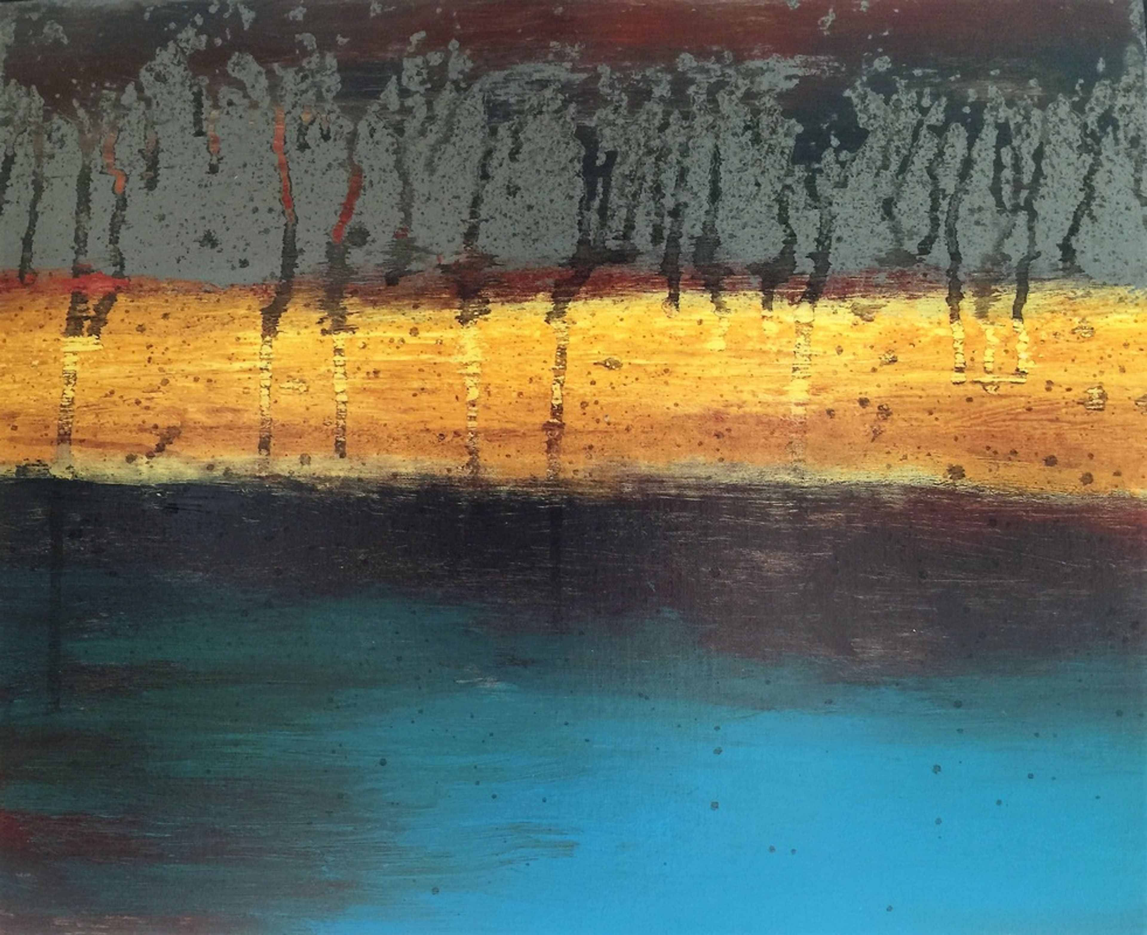 Crystal Lake, Acrylic on canvas