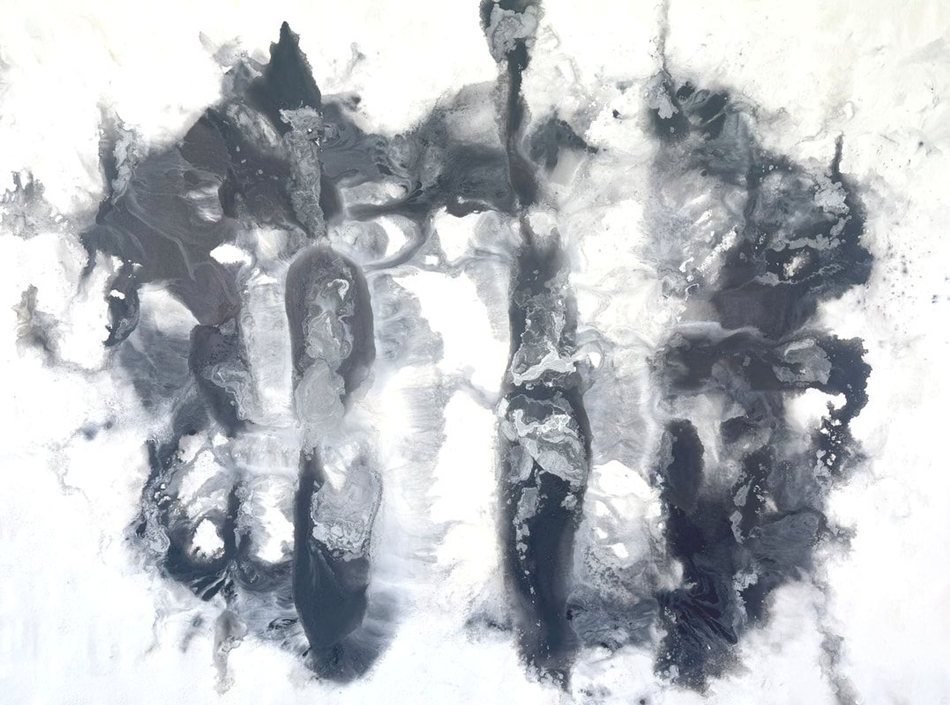 Evax, Acrylic on canvas, unstretched