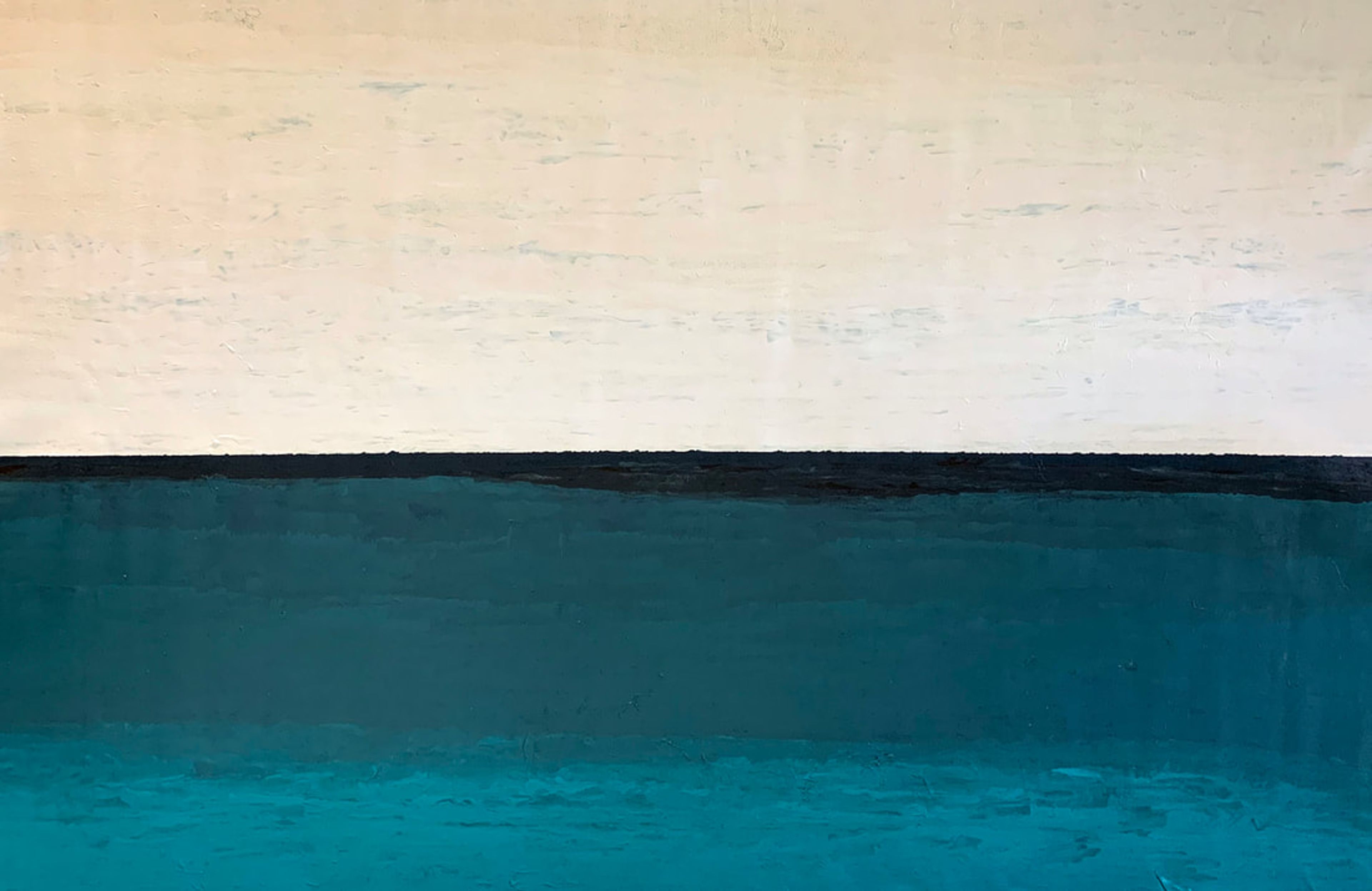 Ocean Inhalation, Acrylic on canvas