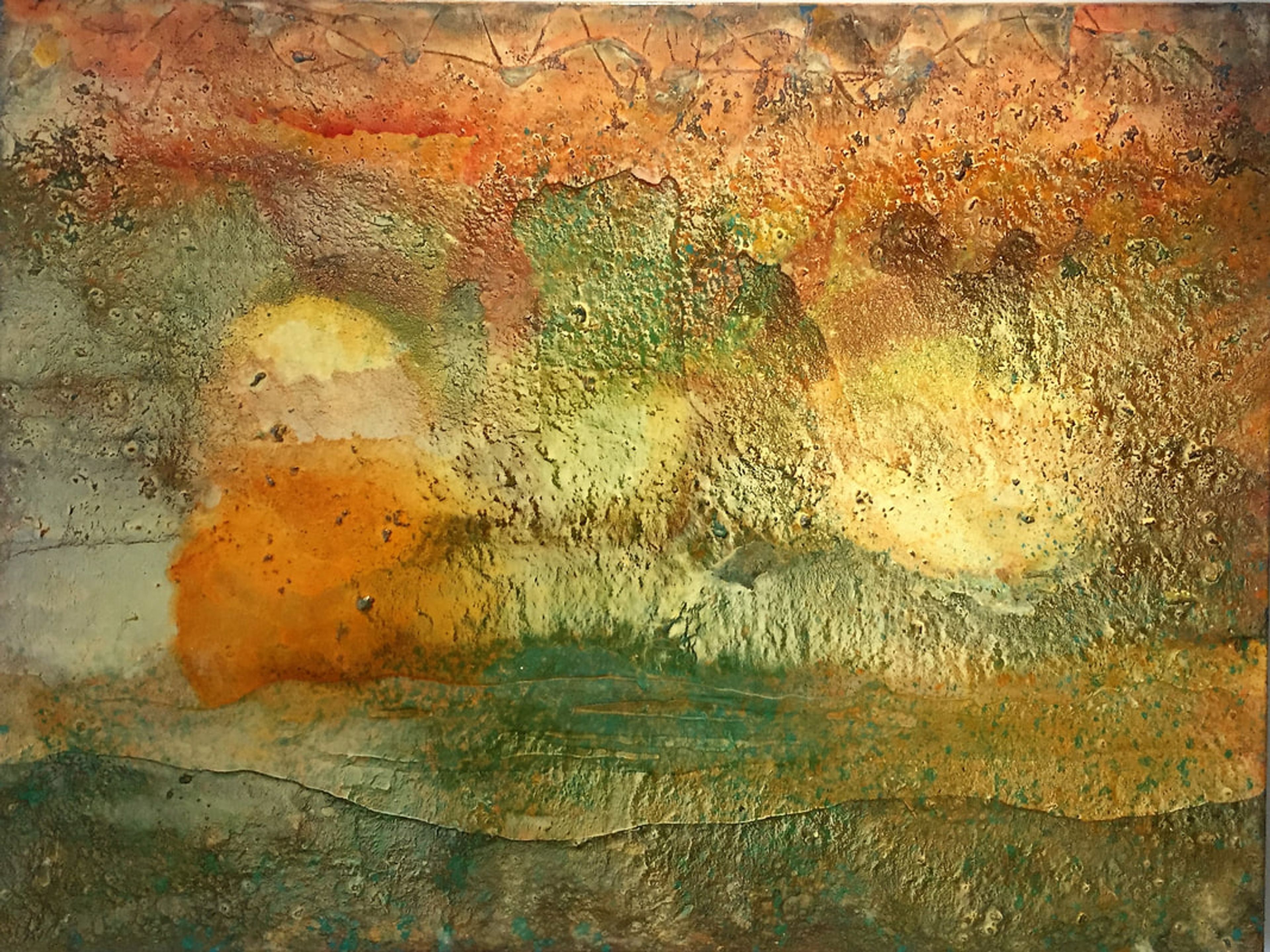 Glorious Morn, Acrylic on canvas