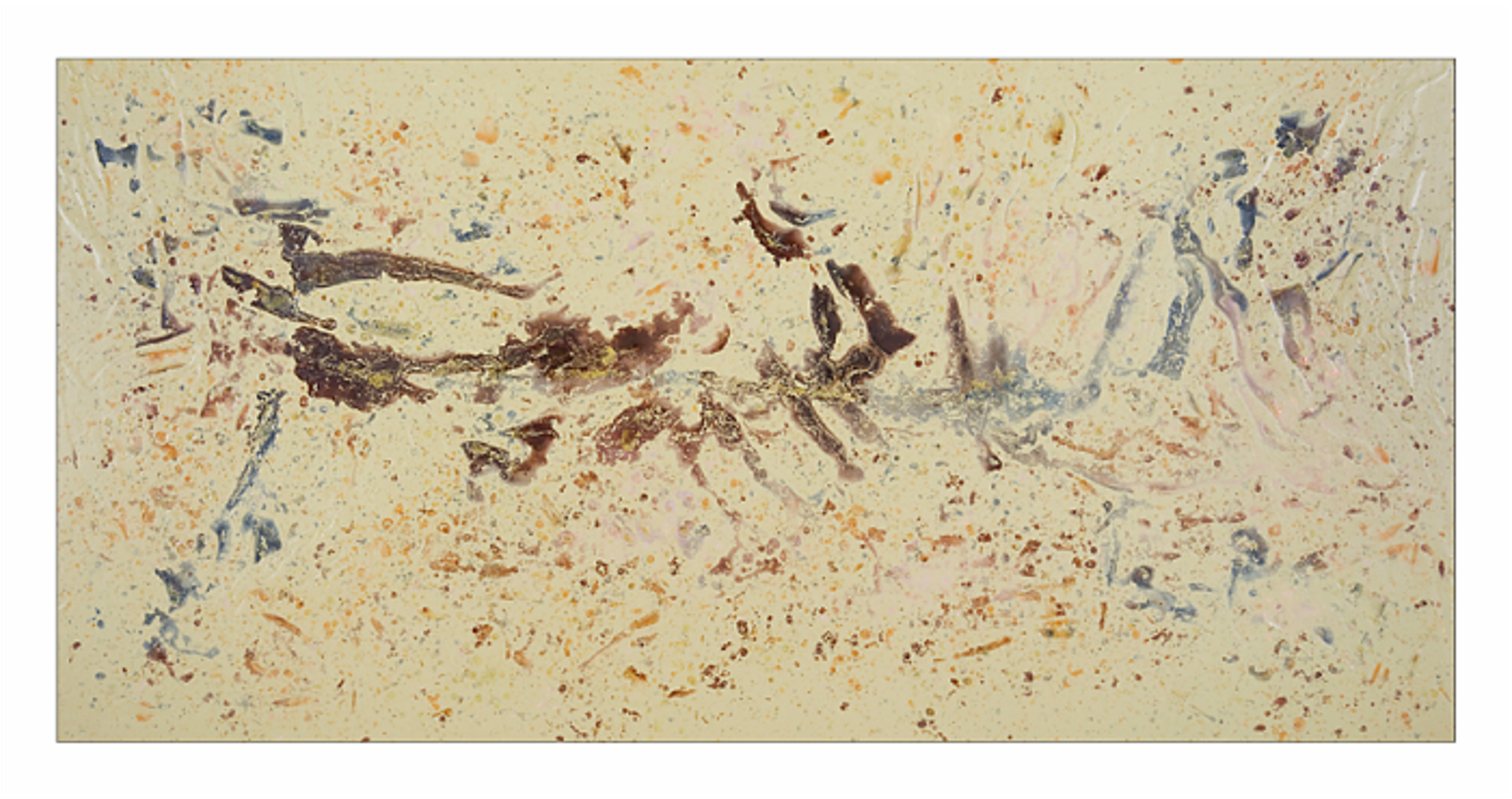 Fossil Found, Acrylic on canvas