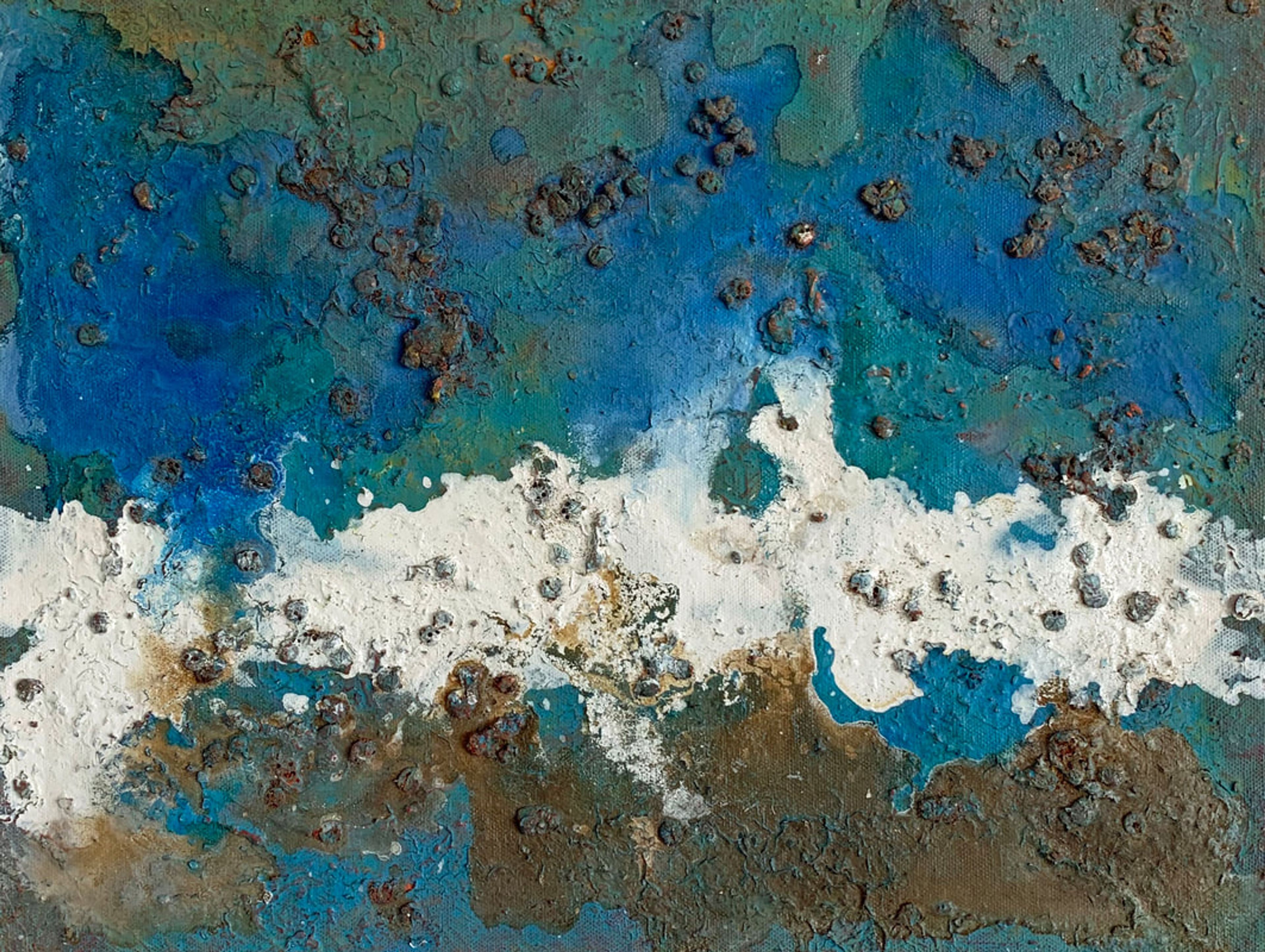 Topographic in Nature, Acrylic on canvas