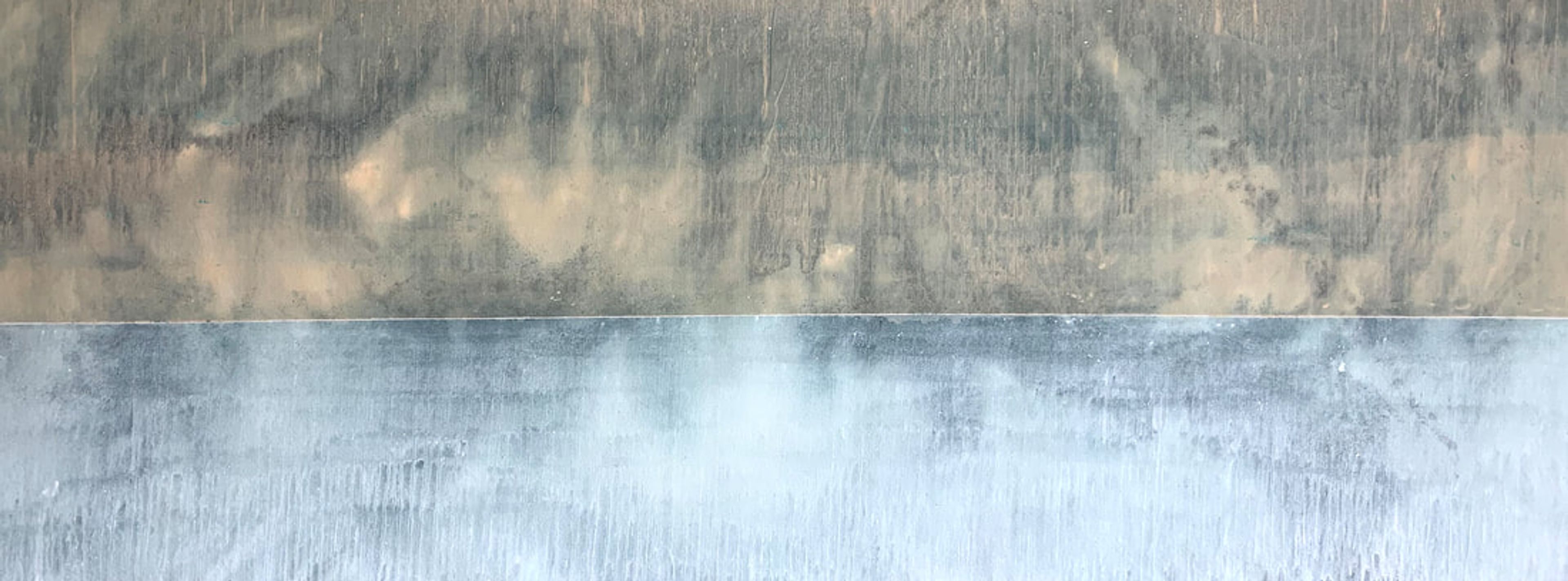 Long View, Acrylic on canvas, unstretched