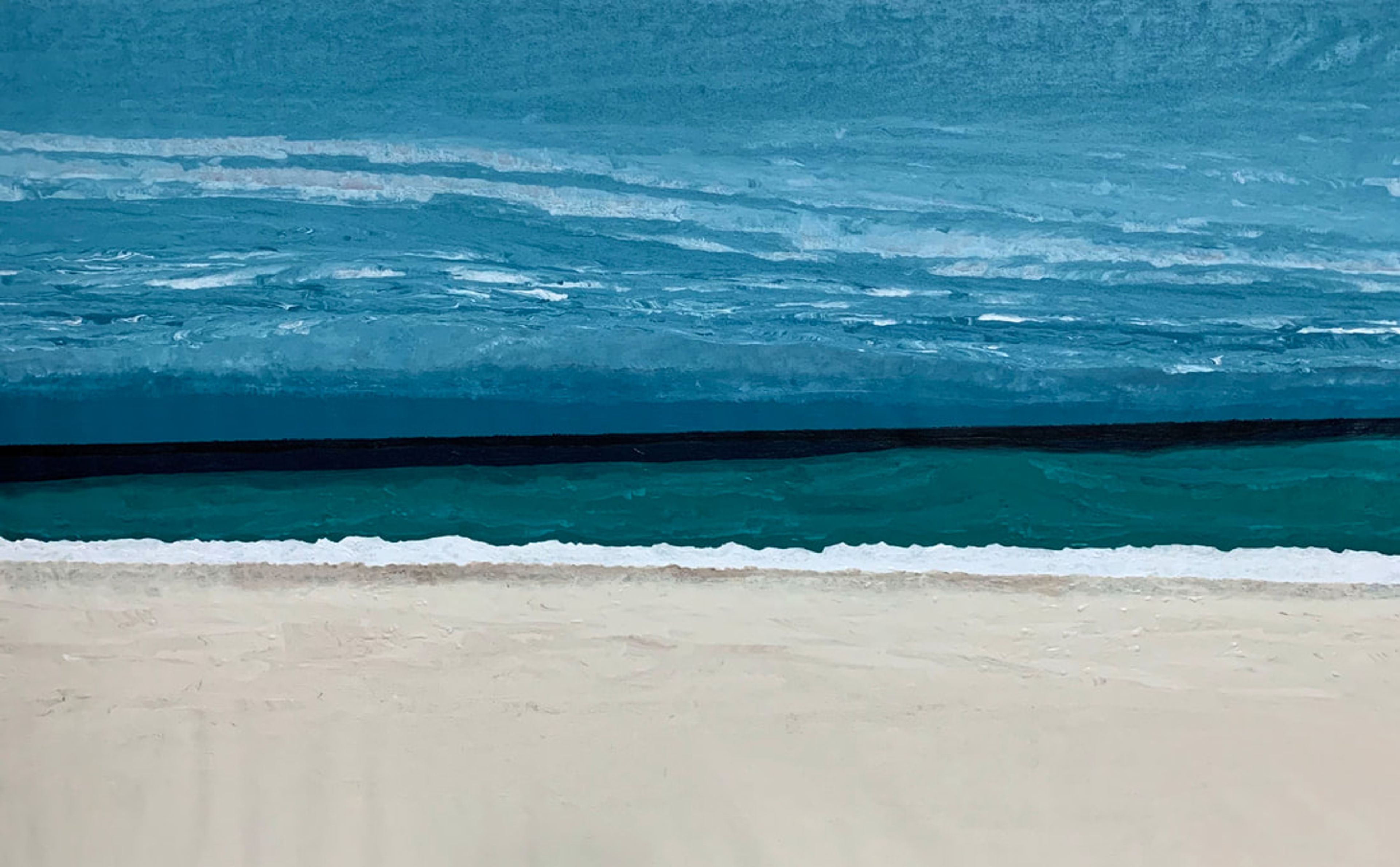 Miami Day, Acrylic on canvas