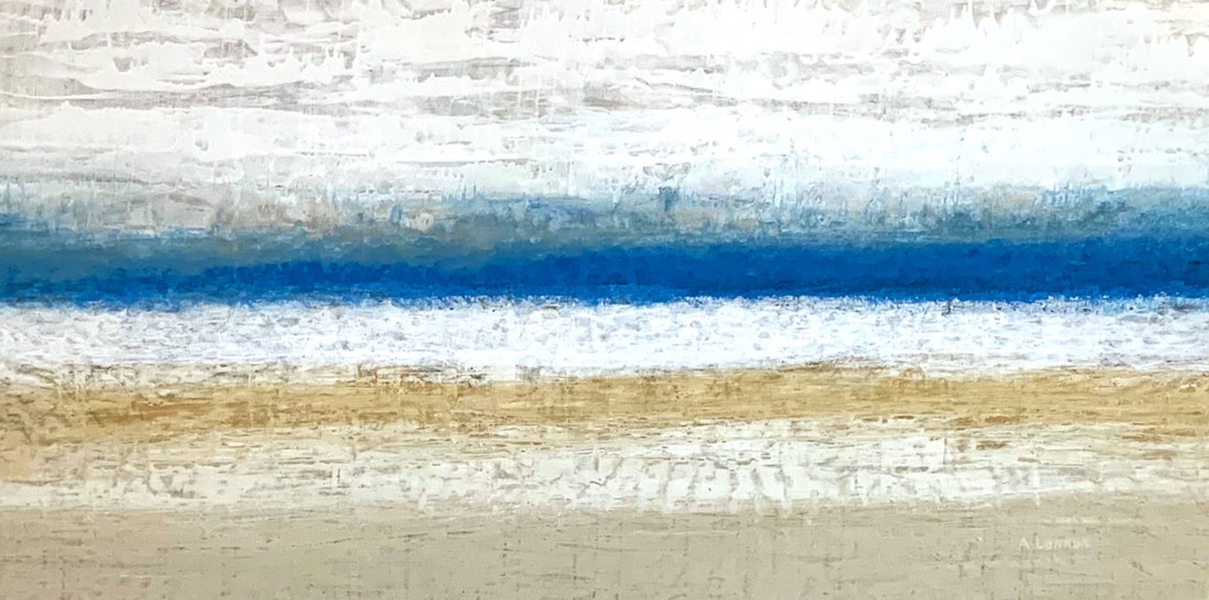 Surf Report, Acrylic on canvas