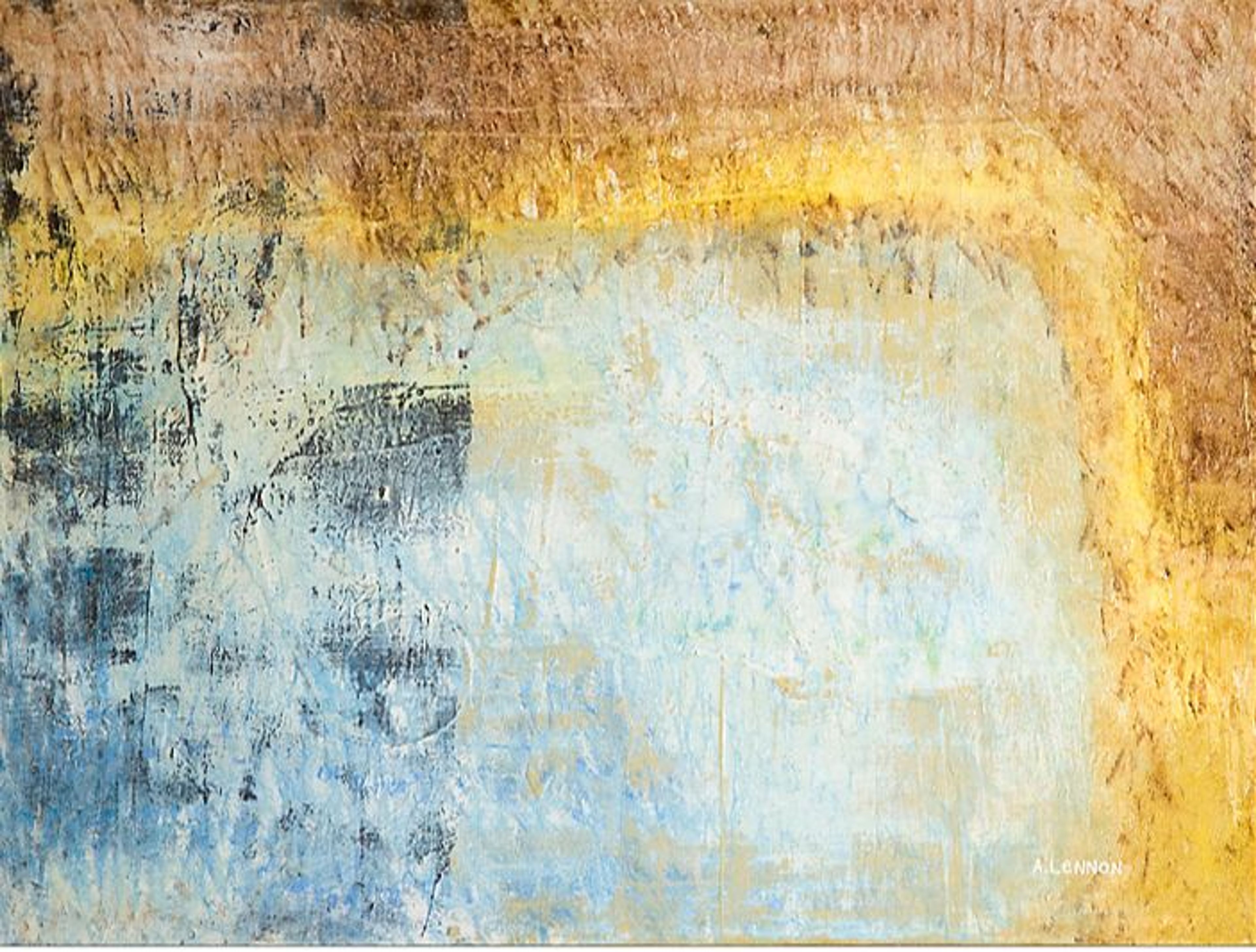 Unearthed, Acrylic on canvas