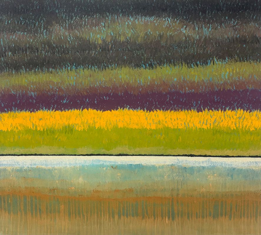 Field Noted, 2026, Acrylic on canvas