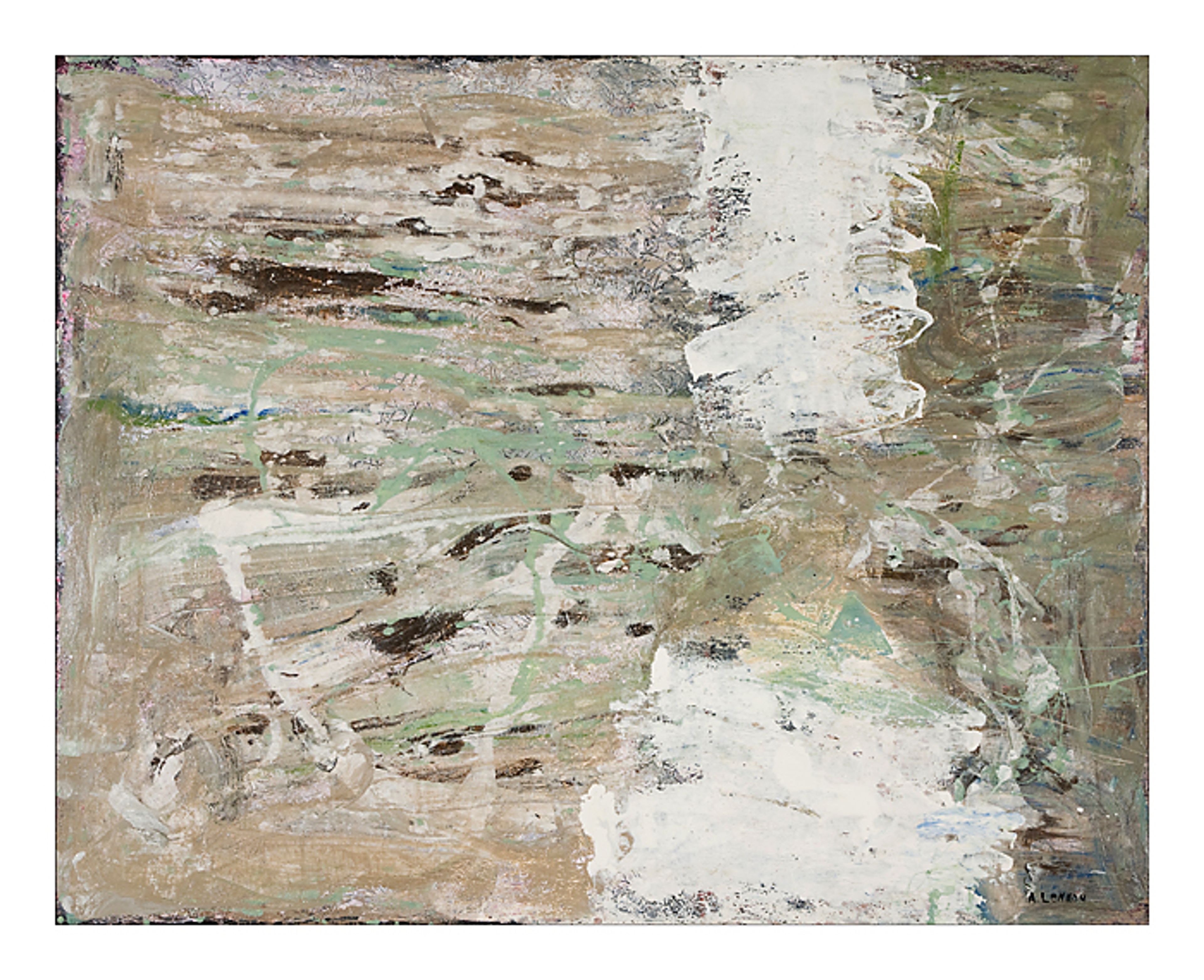 Shale Rock, Acrylic on canvas