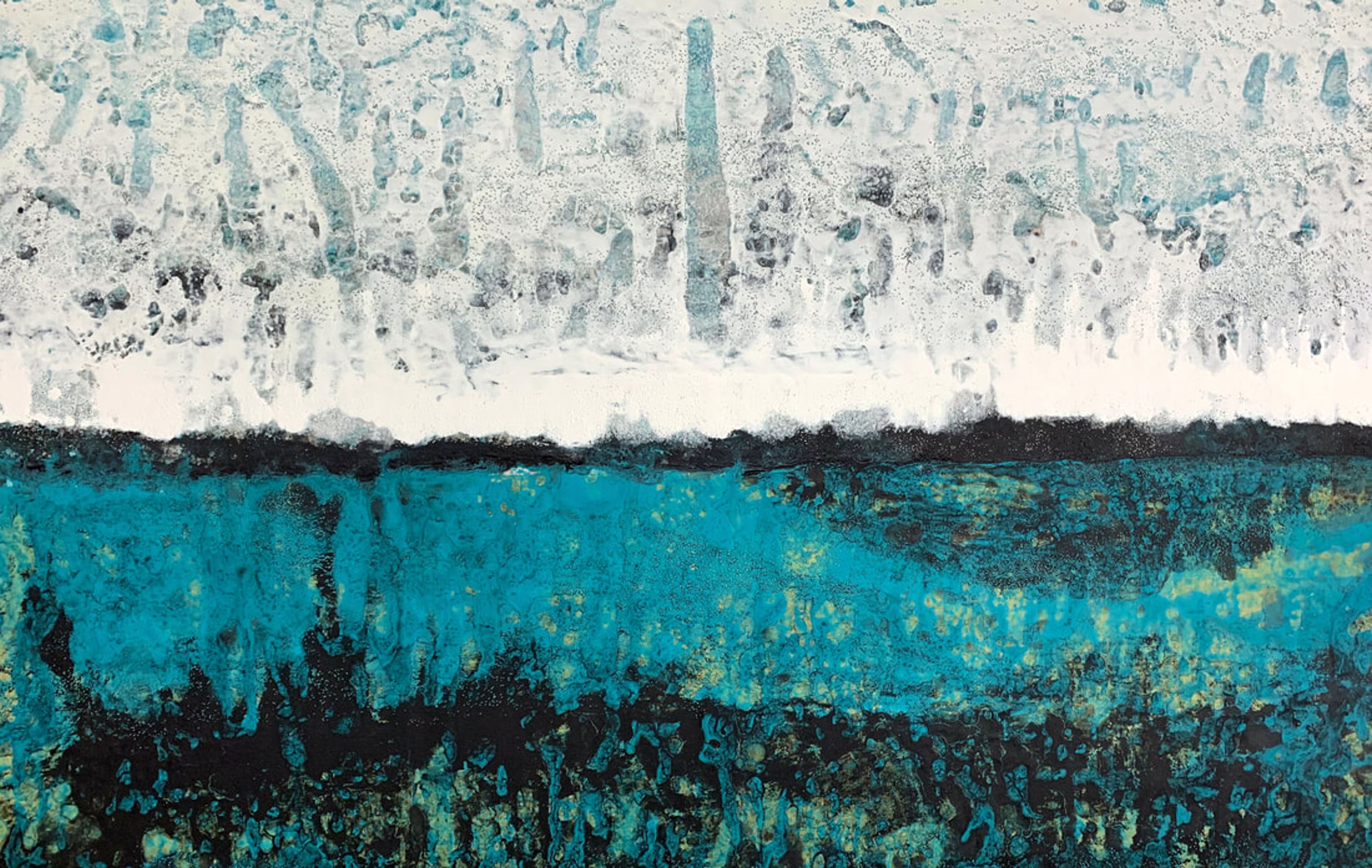 Devil's Bay, Acrylic on canvas