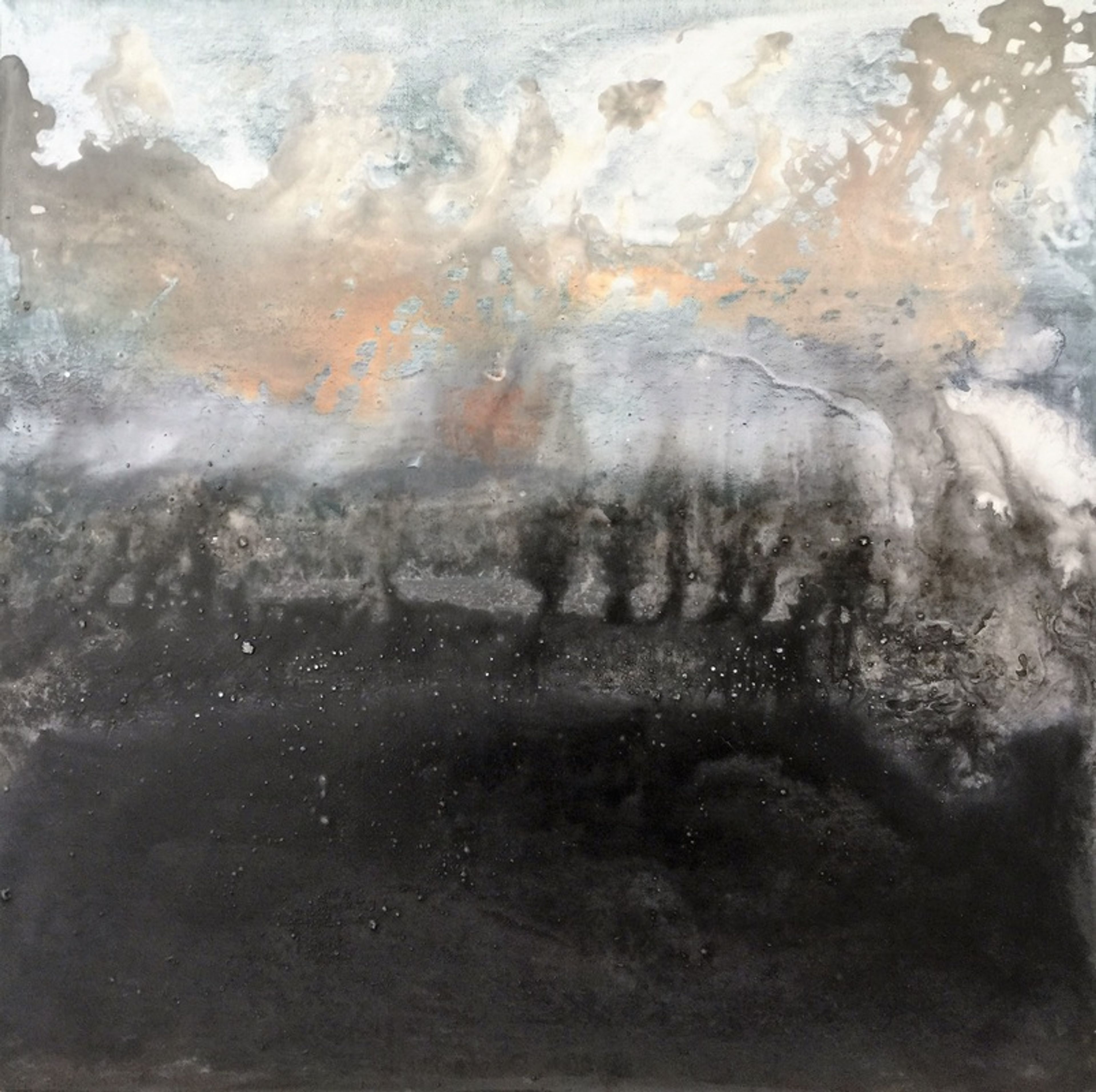 Black Earth, Acrylic on canvas