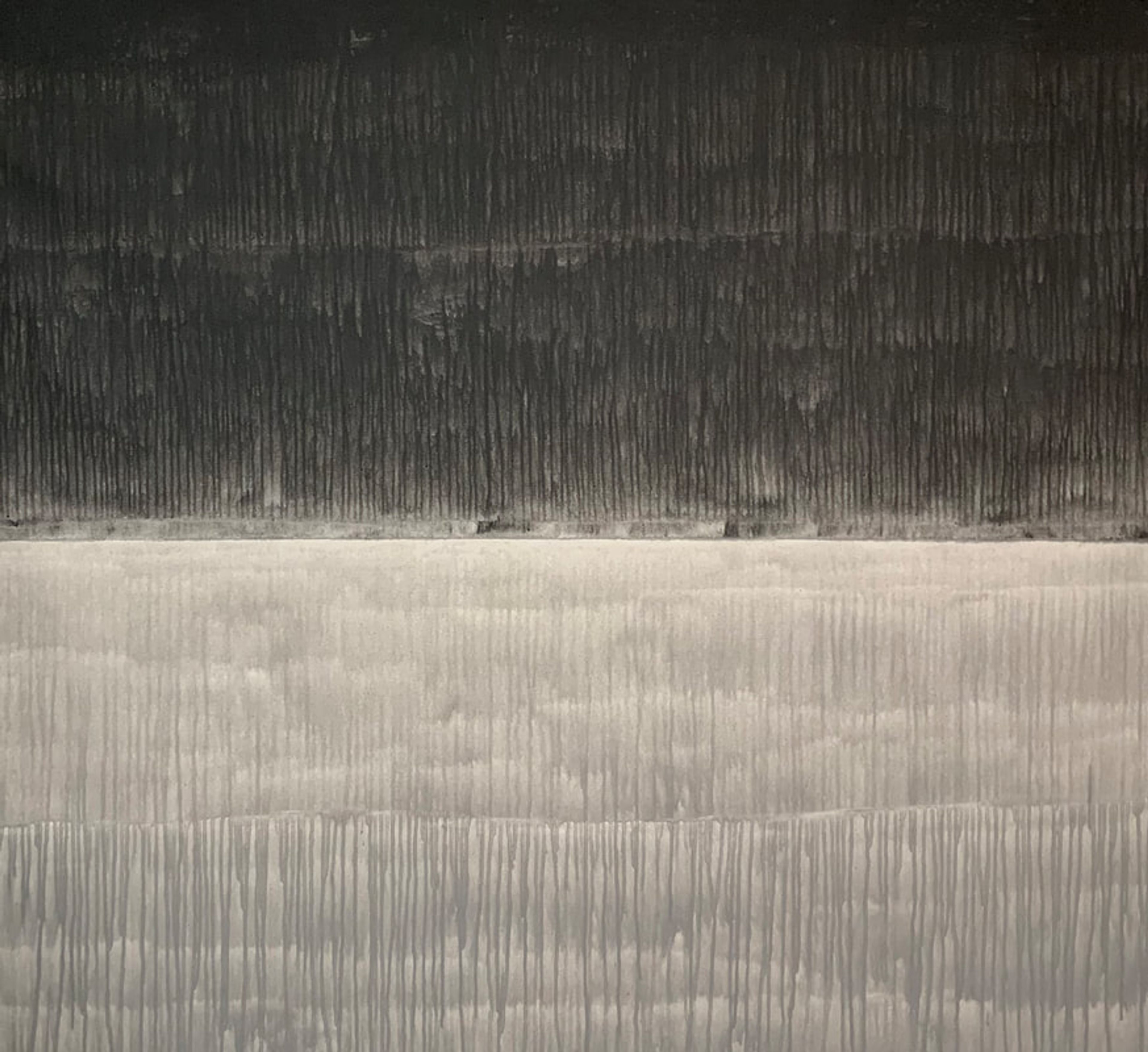 Silver and Gray Perspective, Acrylic on canvas