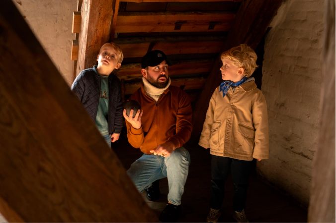 Bag Kronborgs låste døre