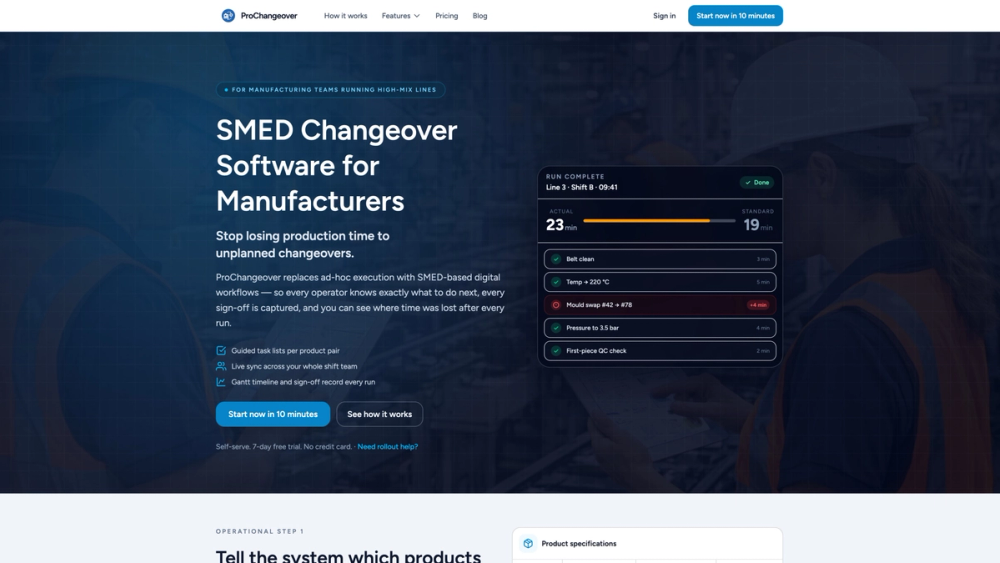 image of ProChangeover