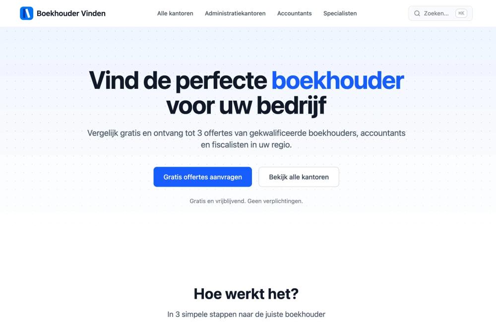 image of Boekhouder Vinden