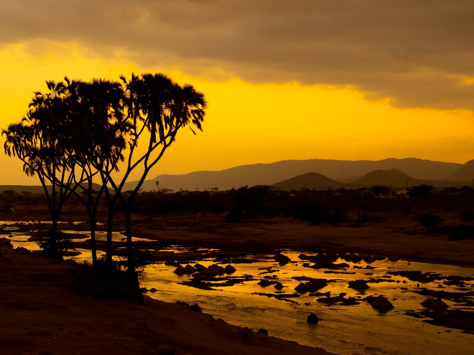 Beautiful Samburu Sunset