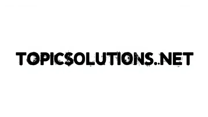 Topicsolutions.net resource hub showing 50+ subject areas, 75 specialist writers, and three pricing tiers with 24/7 support.