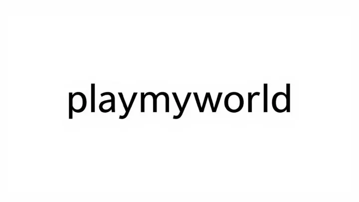 PlayMyWorld gaming platform featuring cross-device synchronization, AI-enhanced narratives, and monthly content updates across multiple game genres.