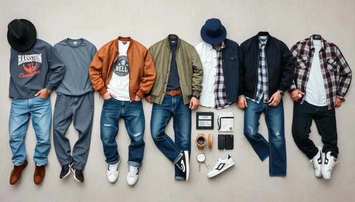 baggy jeans style for men