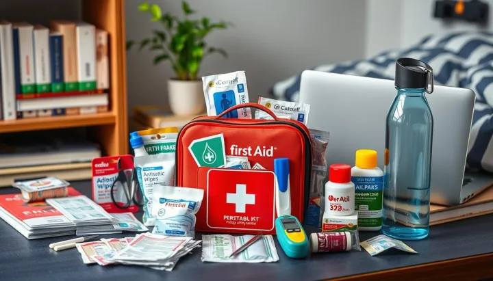 College first aid kit for student