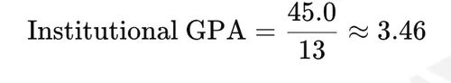 Institutional-gpa-formula