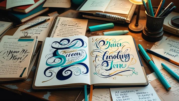 Artful Typography in Note-Taking