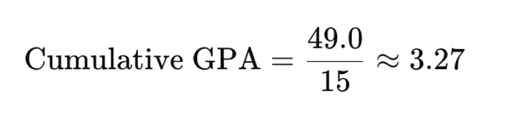 cumulative-gpa-formula