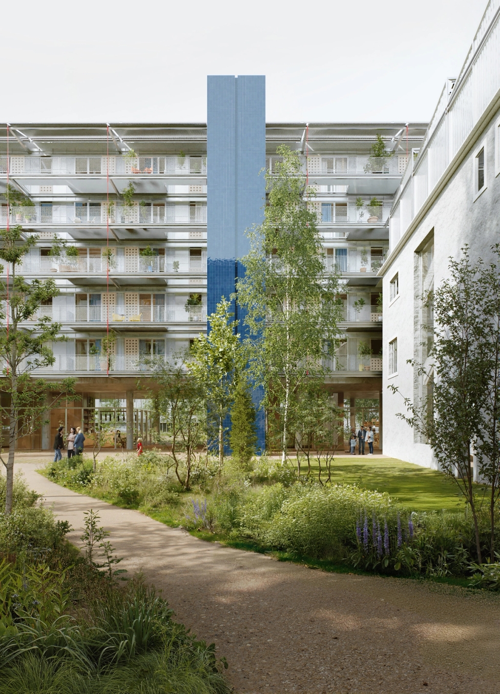 New Kuklenky, Square and Cooperative Housing 1st Prize