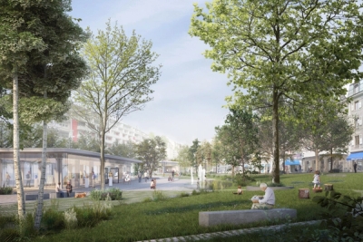 Réaménagement de la Place du Tunnel Lausanne