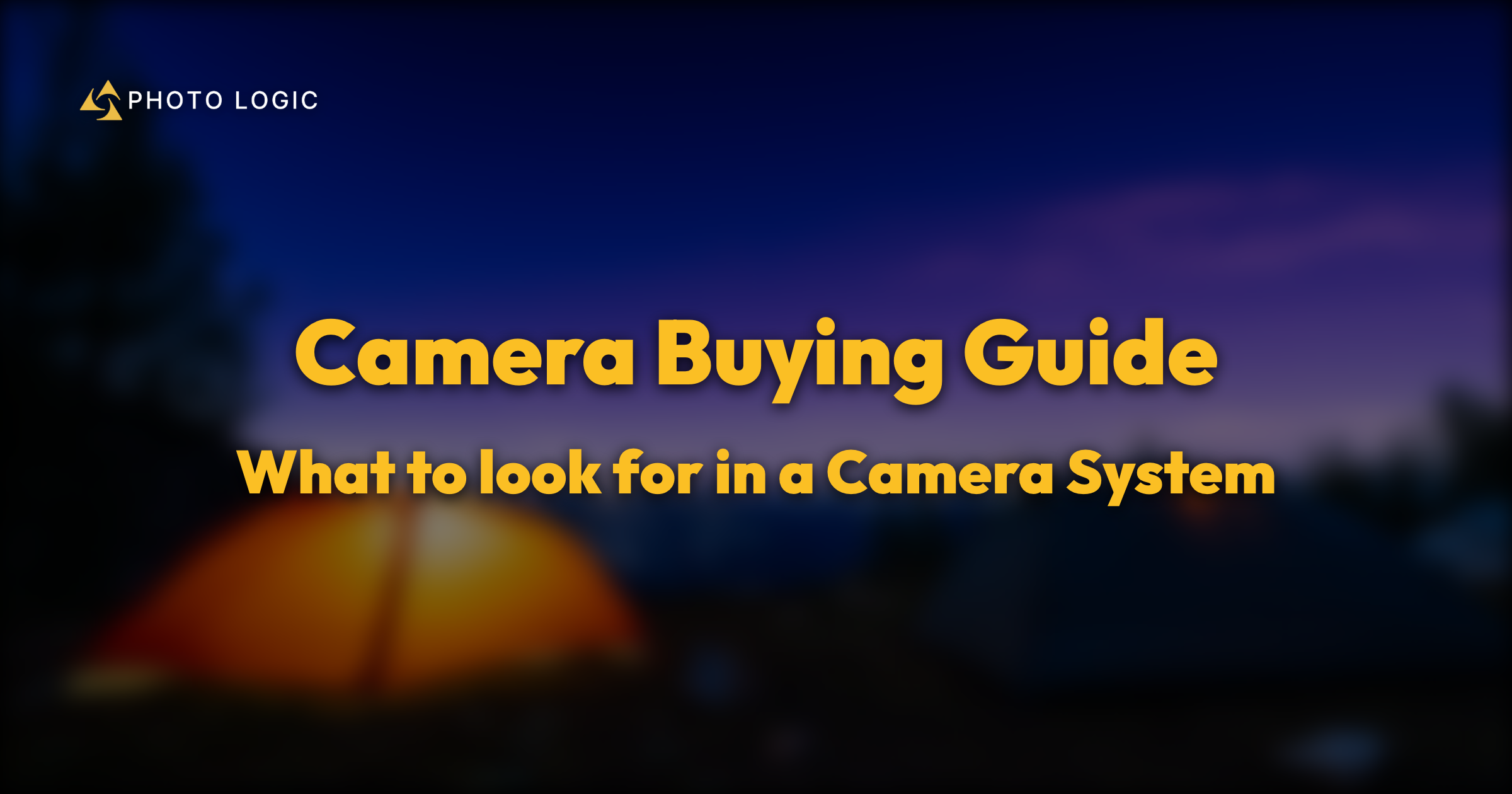 Camera Buying Guide