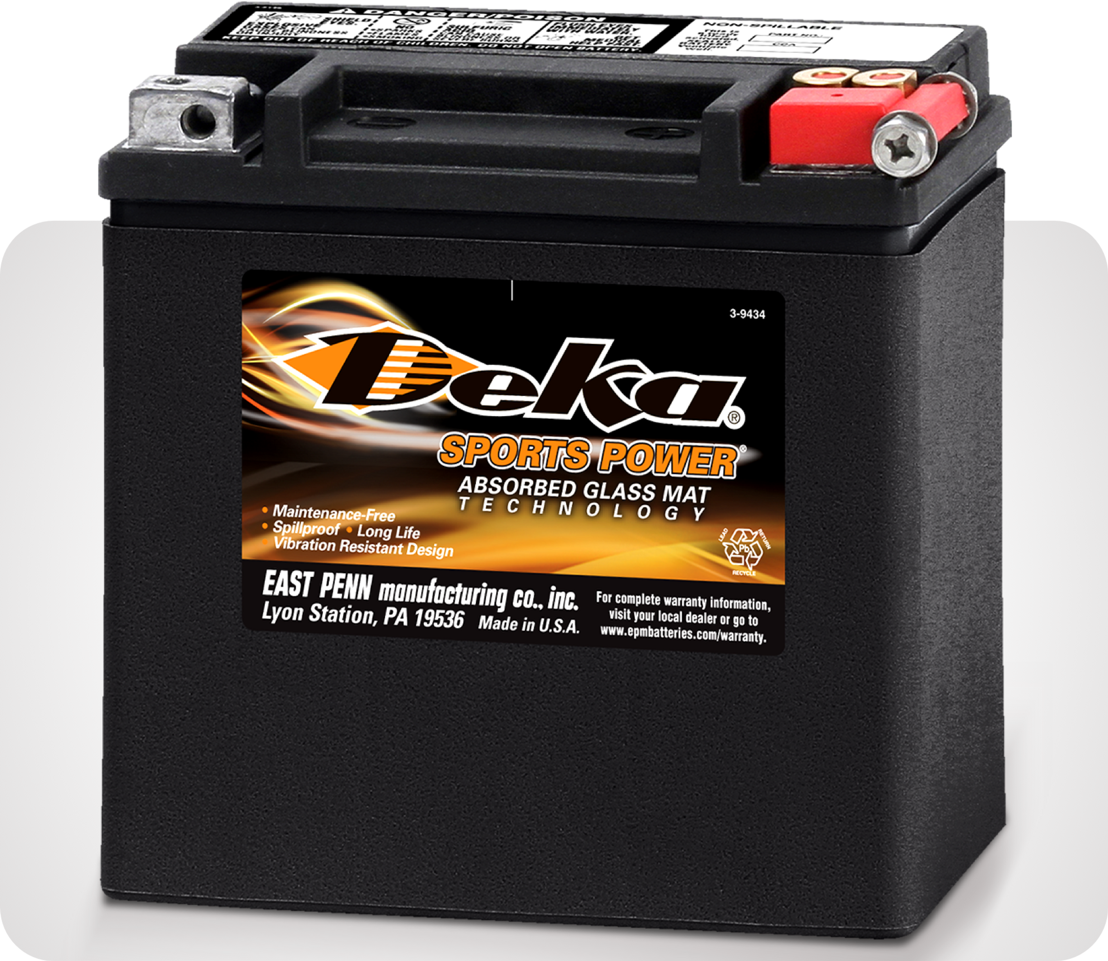 Picture of Deka ETX Power Sports – AGM Batteries