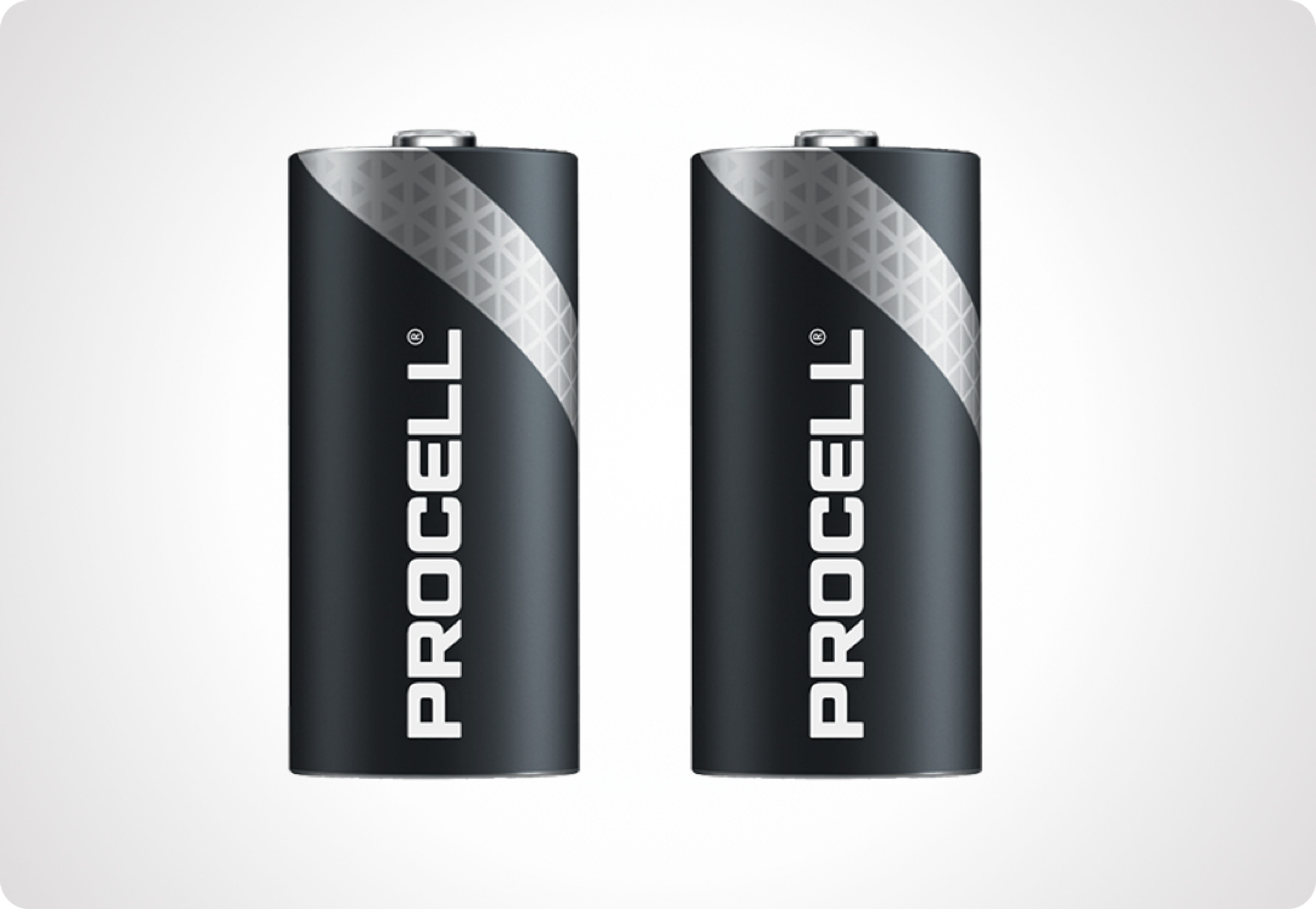 Image of two Procell Lithium batteries