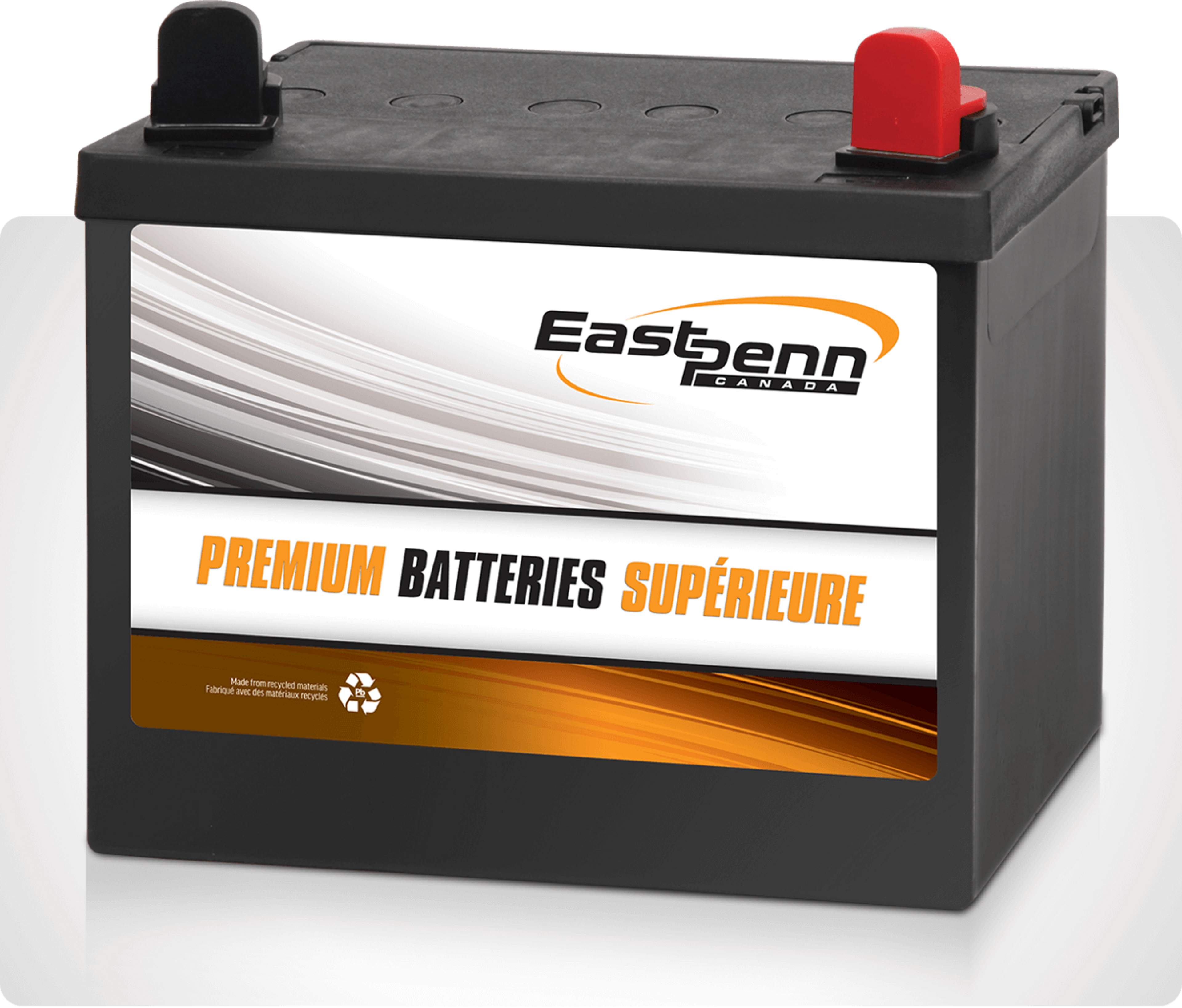 Photo de batteries de démarrage automobiles supérieures de marque East Penn